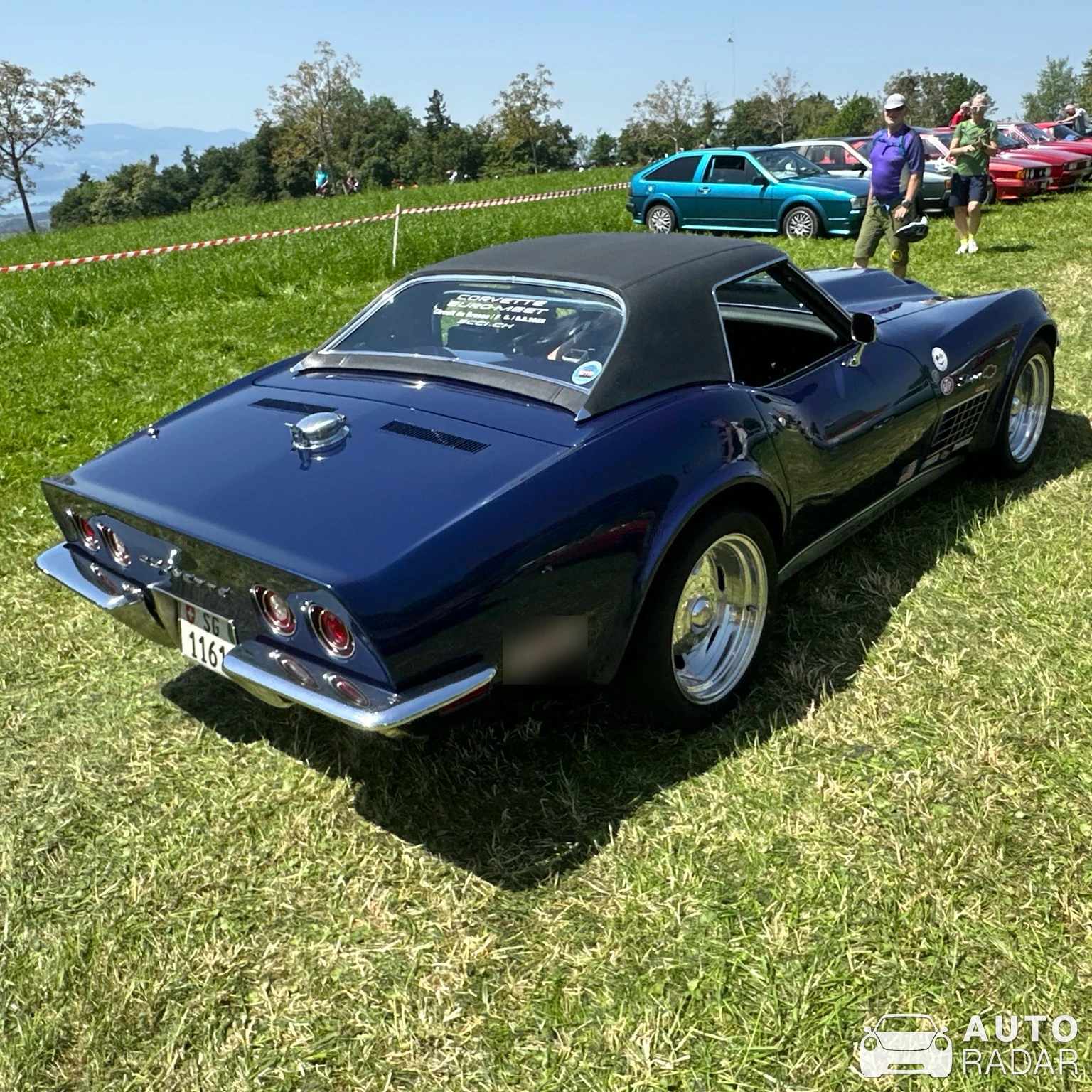 Chevrolet Corvette C3 Stingray Convertible spotted in Dürnten