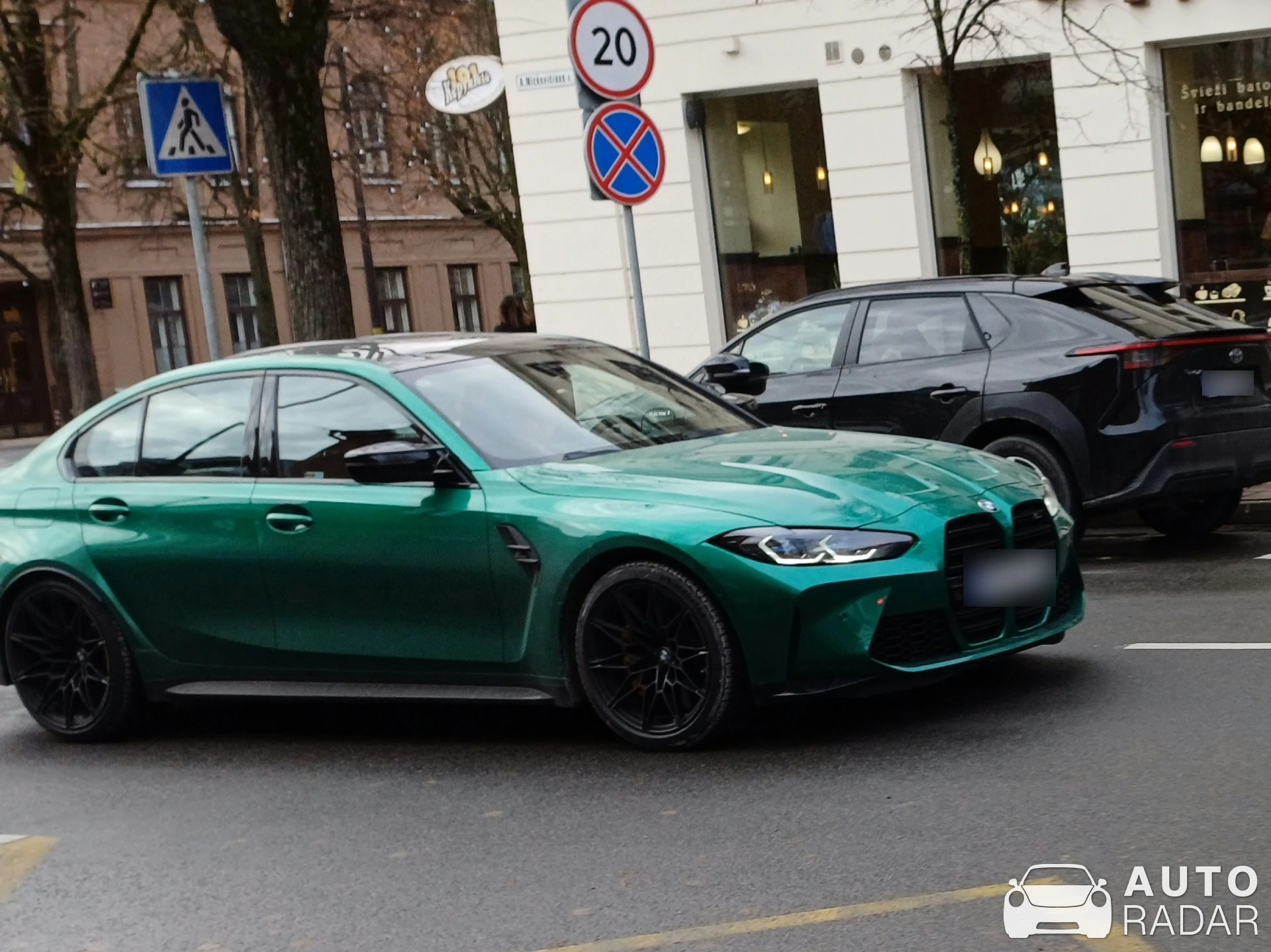 BMW M3 G80 Sedan Competition spotted in Kaunas, Lithuania