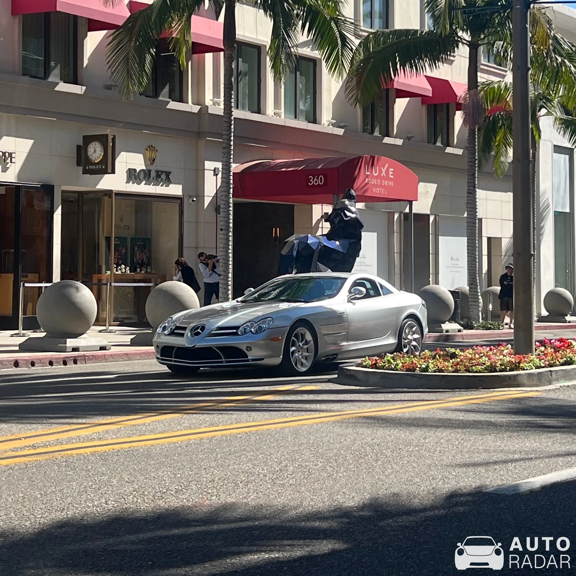 Mercedes-Benz SLR McLaren spotted in Beverly Hills, United States