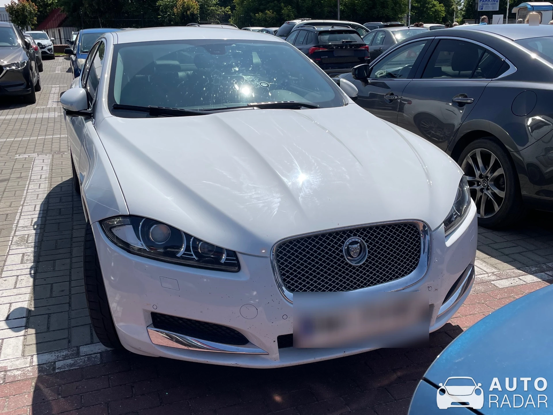 Jaguar XF 2016 spotted in Częstochowa