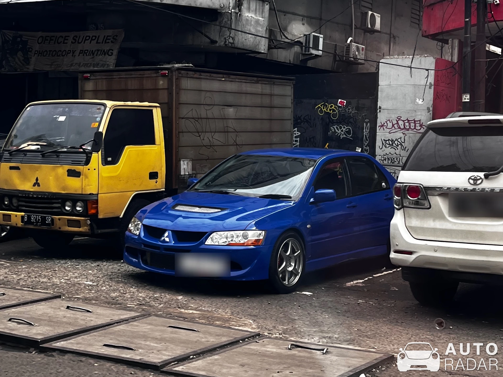 Mitsubishi Lancer Evolution IX spotted in Kota Jakarta Selatan, Indonesia