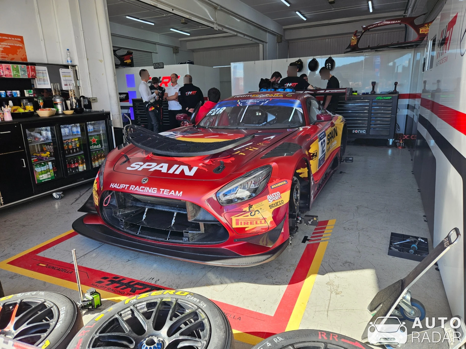 Mercedes-AMG GT3 Evo spotted in Cheste, Spain