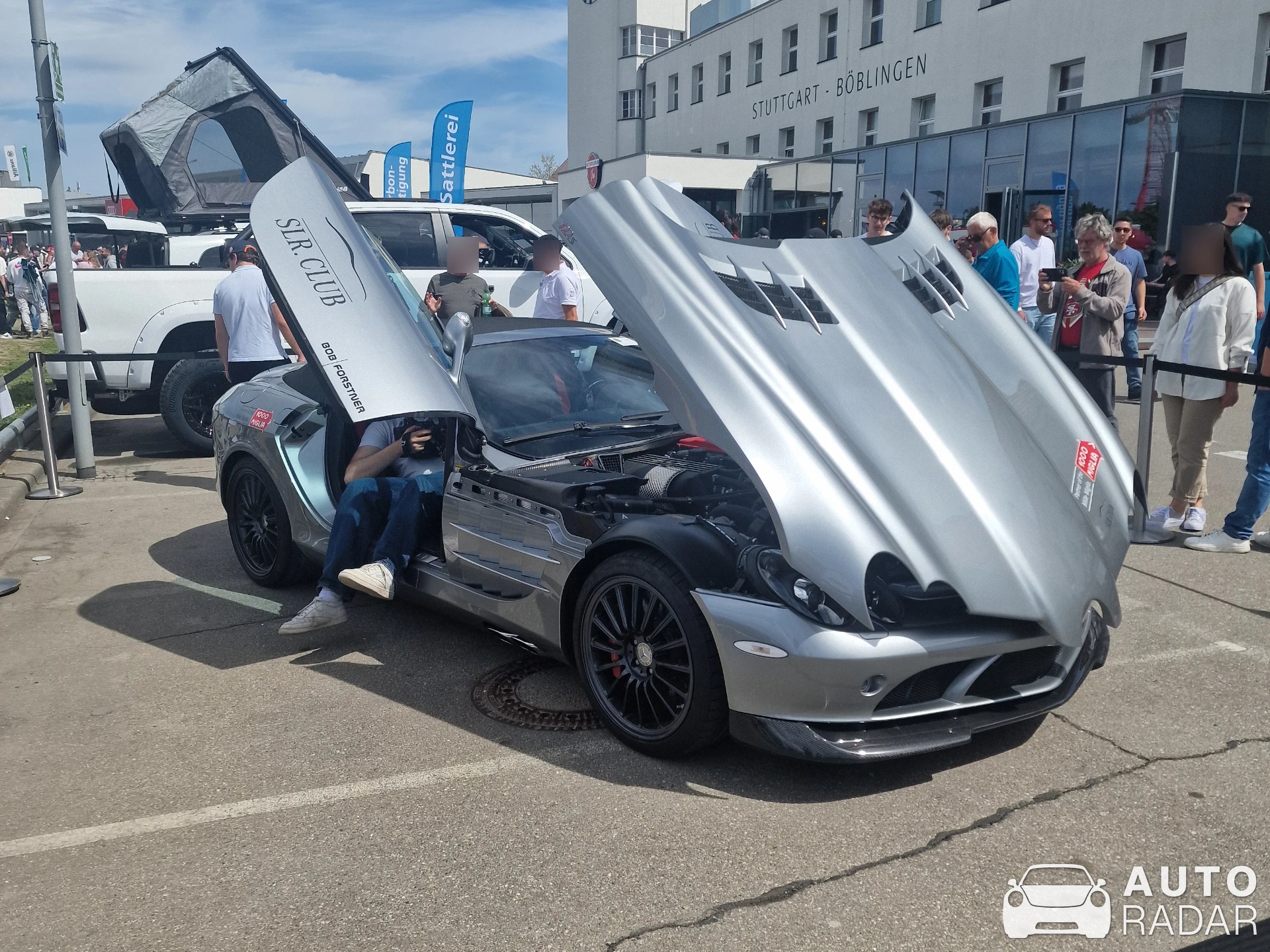 Mercedes-Benz SLR McLaren Roadster 722 S spotted in Böblingen