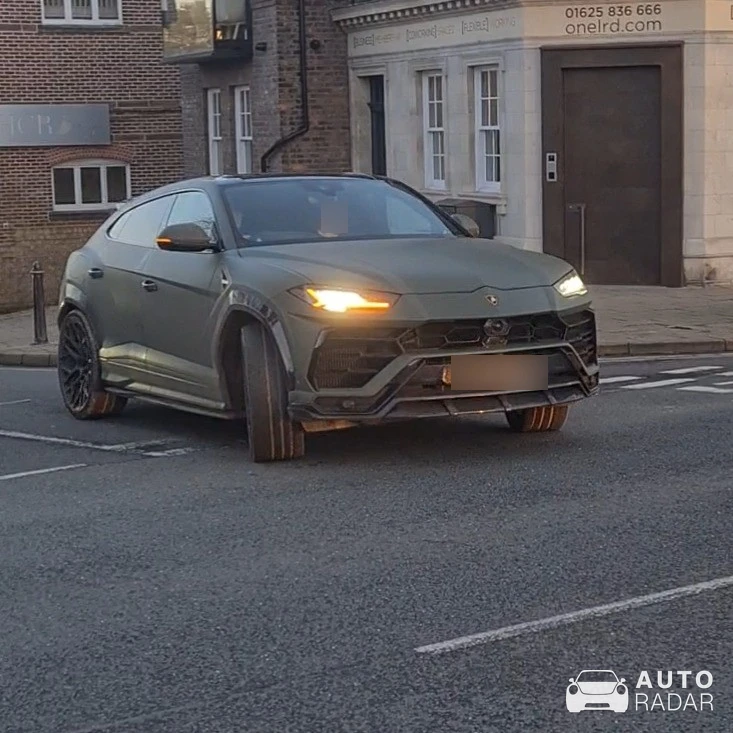 Lamborghini Urus spotted in Alderley Edge, United Kingdom