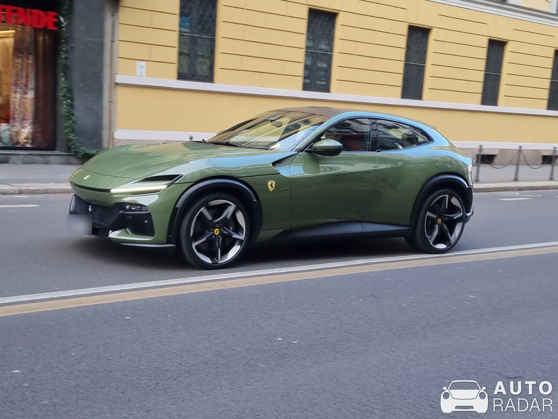Ferrari Purosangue spotted in Milano, Italia
