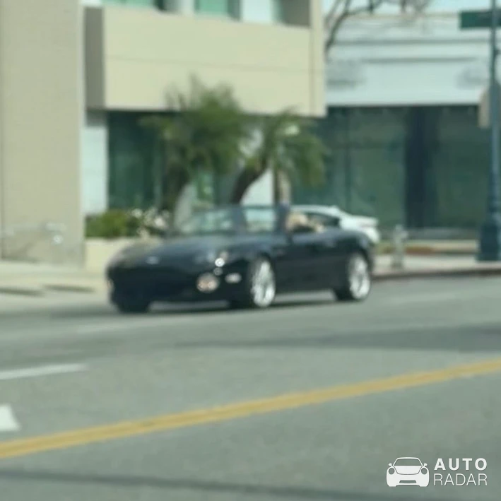 Aston Martin DB7 Volante spotted in Beverly Hills