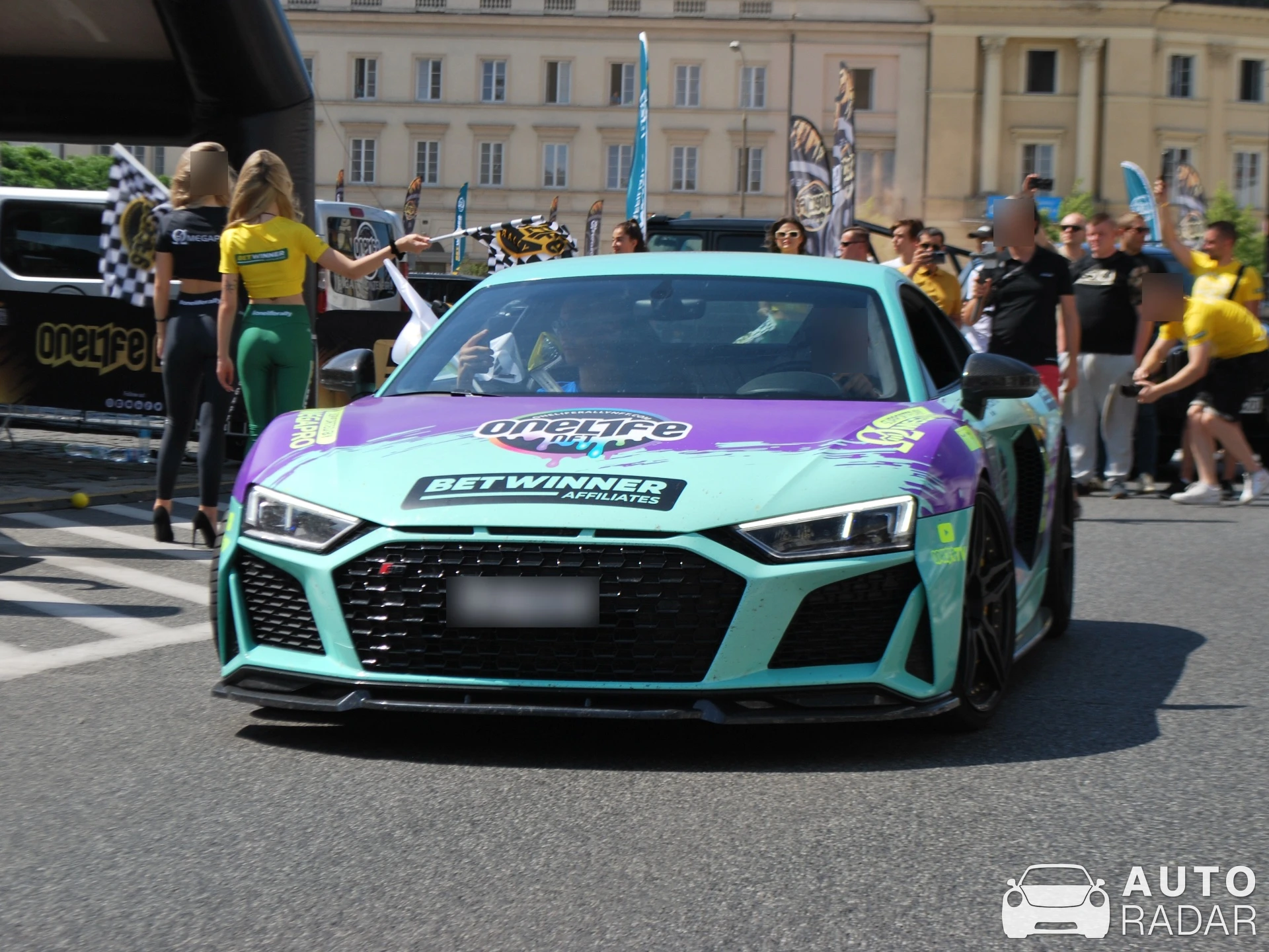Audi R8 V10 spotted in Warszawa, Poland
