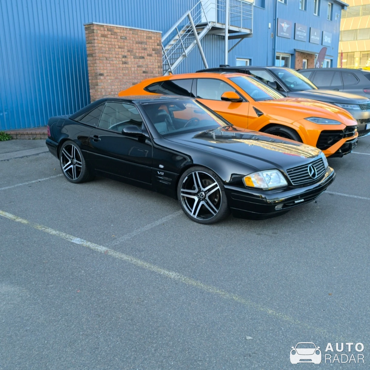 Mercedes-Benz S600 V12 BiTurbo W221 spotted in Vilnius