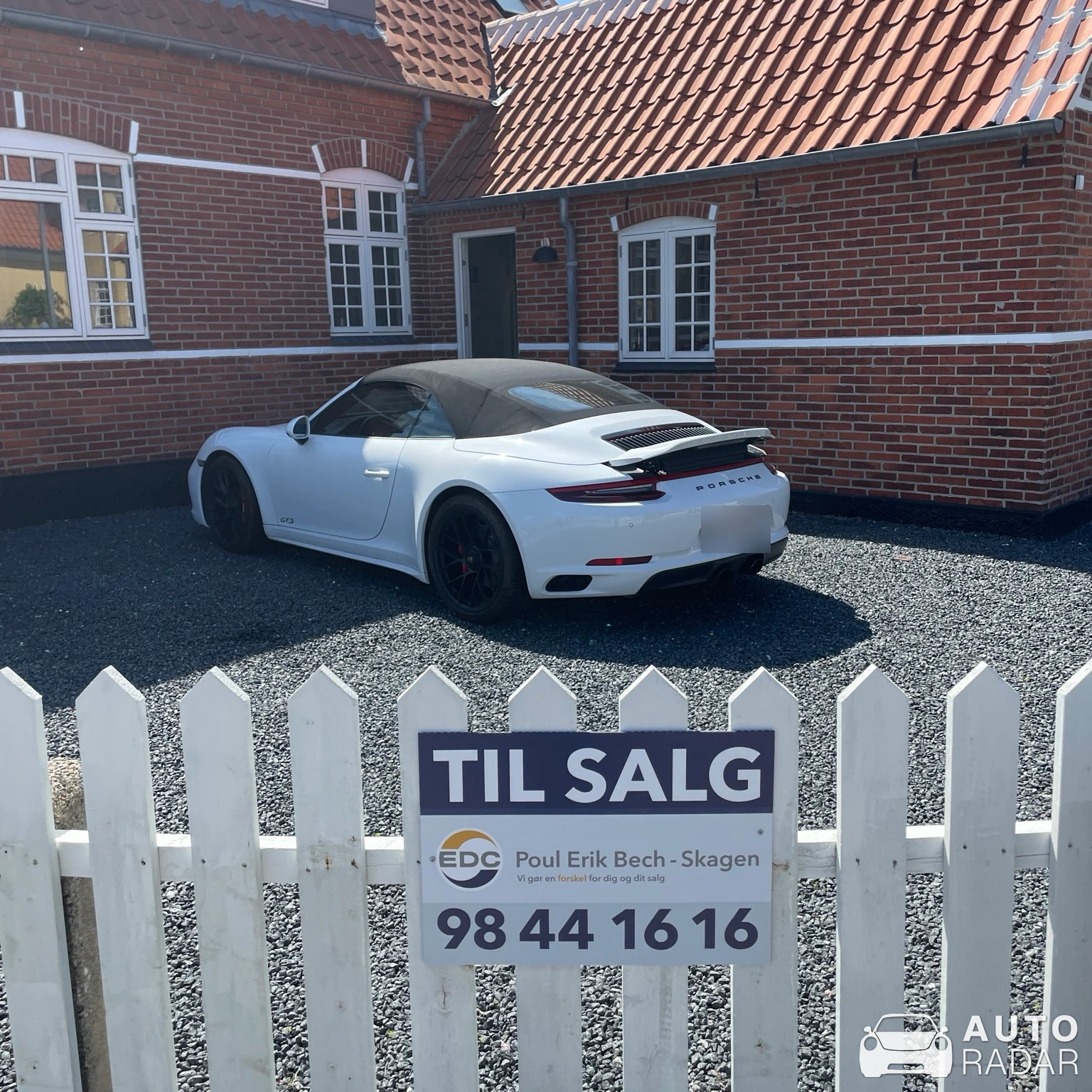 Porsche 991 Carrera 4 GTS Cabriolet MkI spotted in Skagen