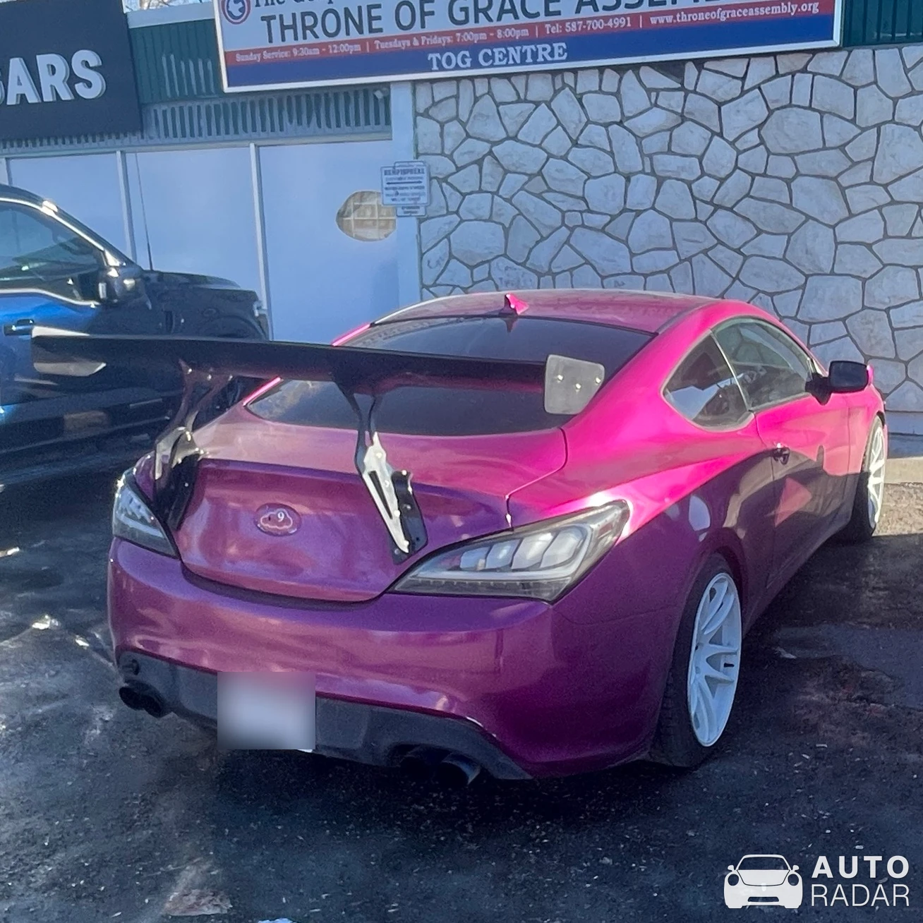 Hyundai Genesis spotted in Calgary, Canada