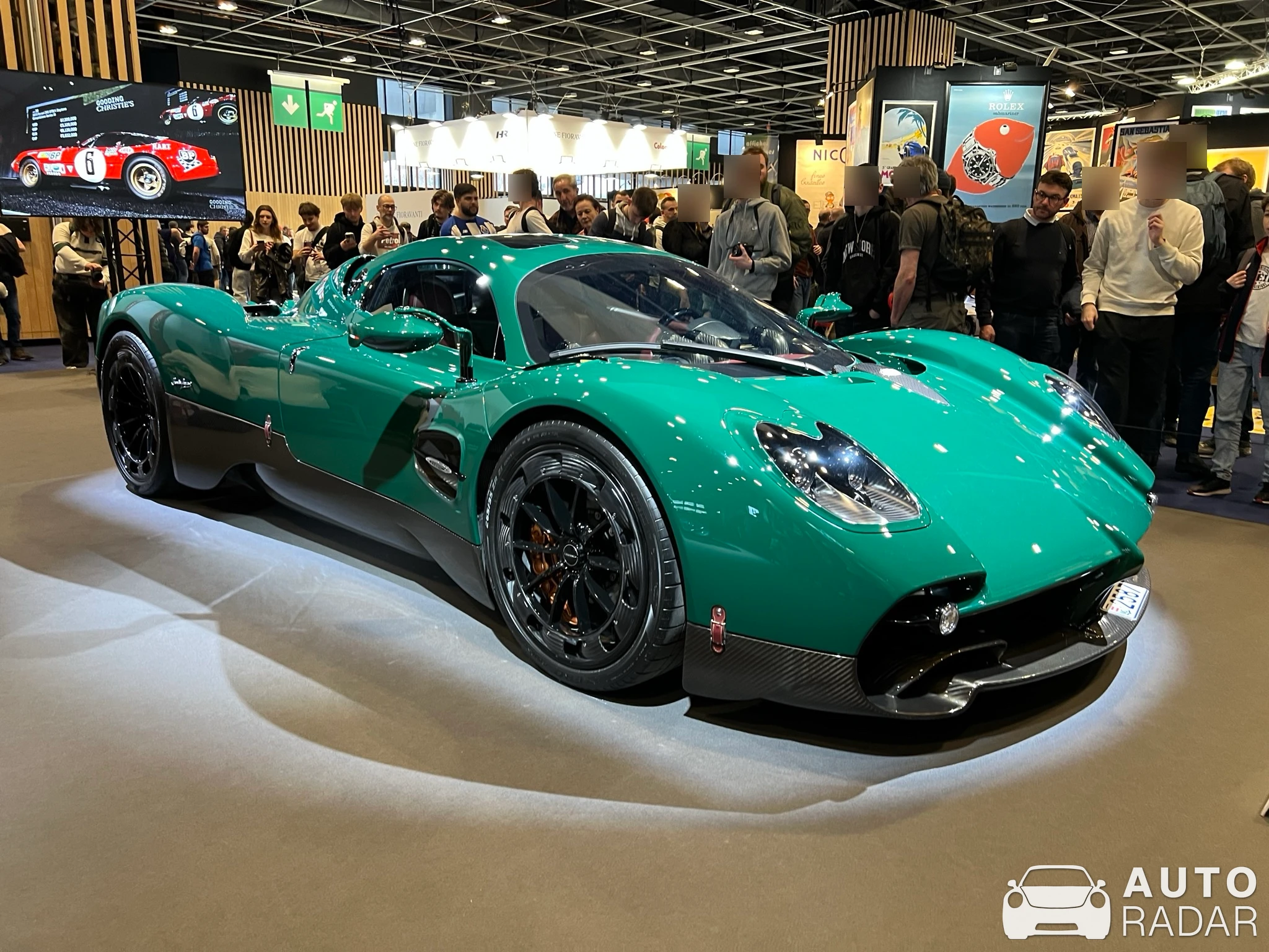 Pagani Utopia spotted in Vanves, France