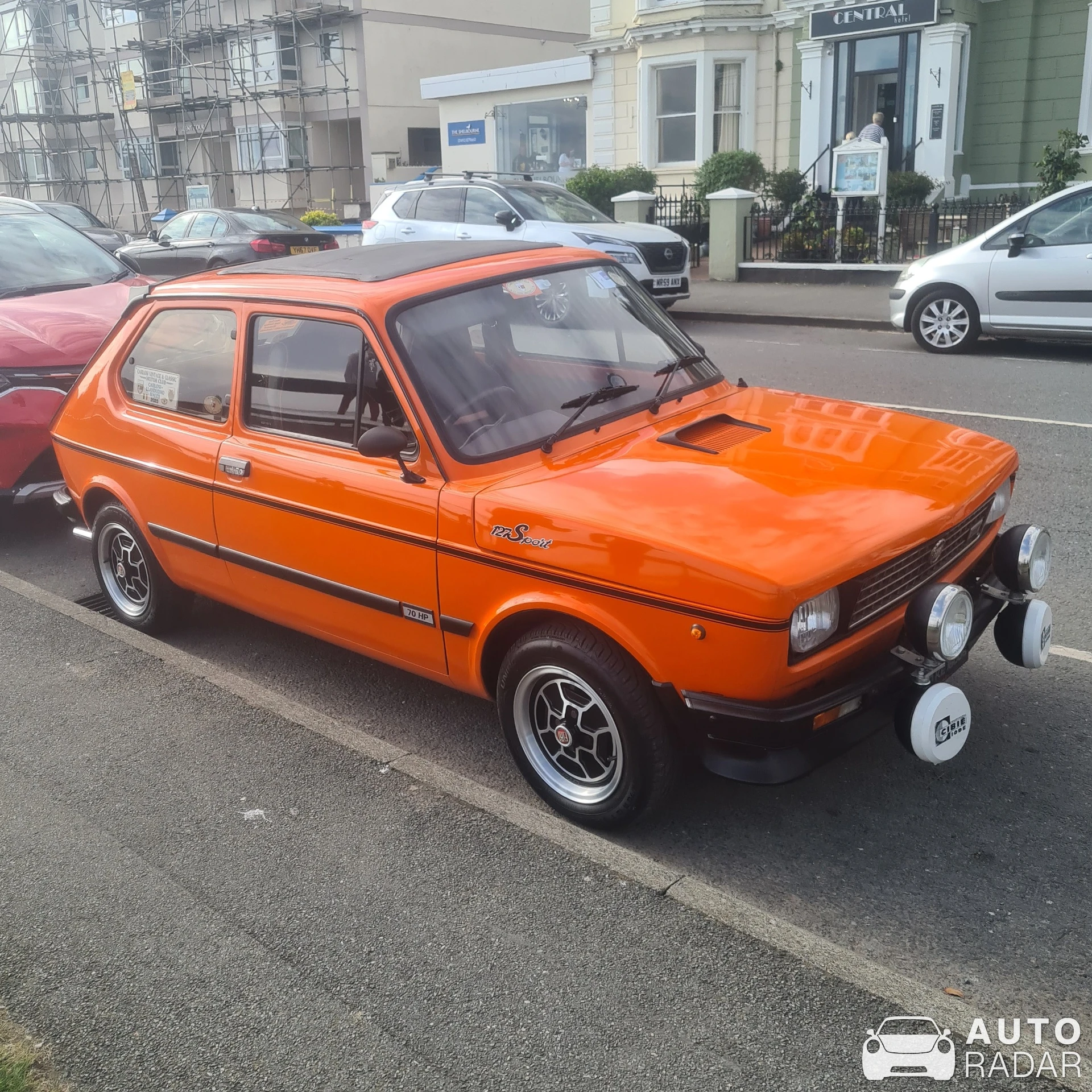 Fiat 127 Sport spotted