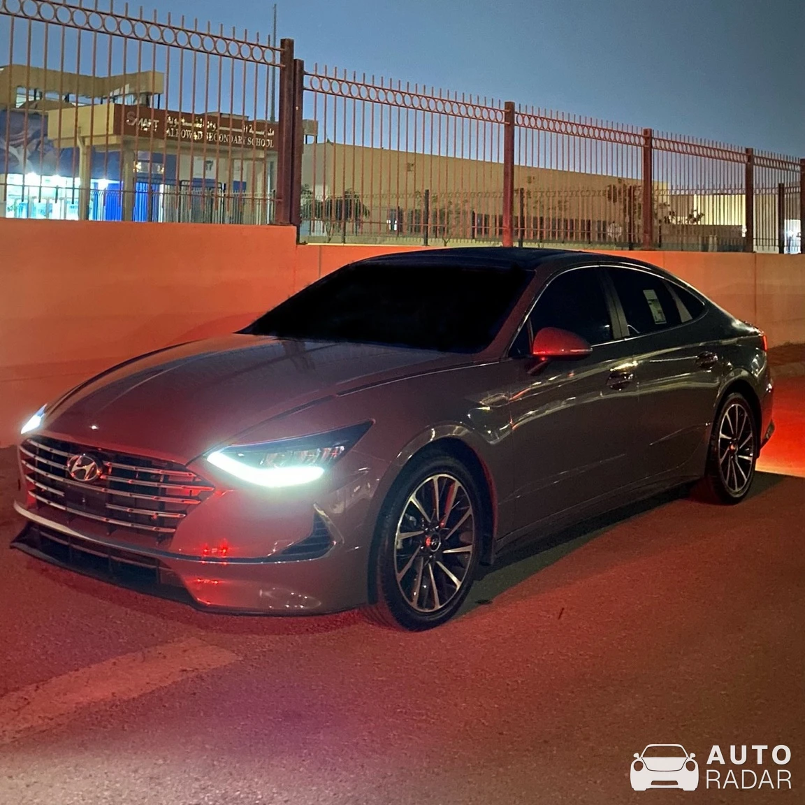 Hyundai Sonata N-Line spotted in Al Jubayl