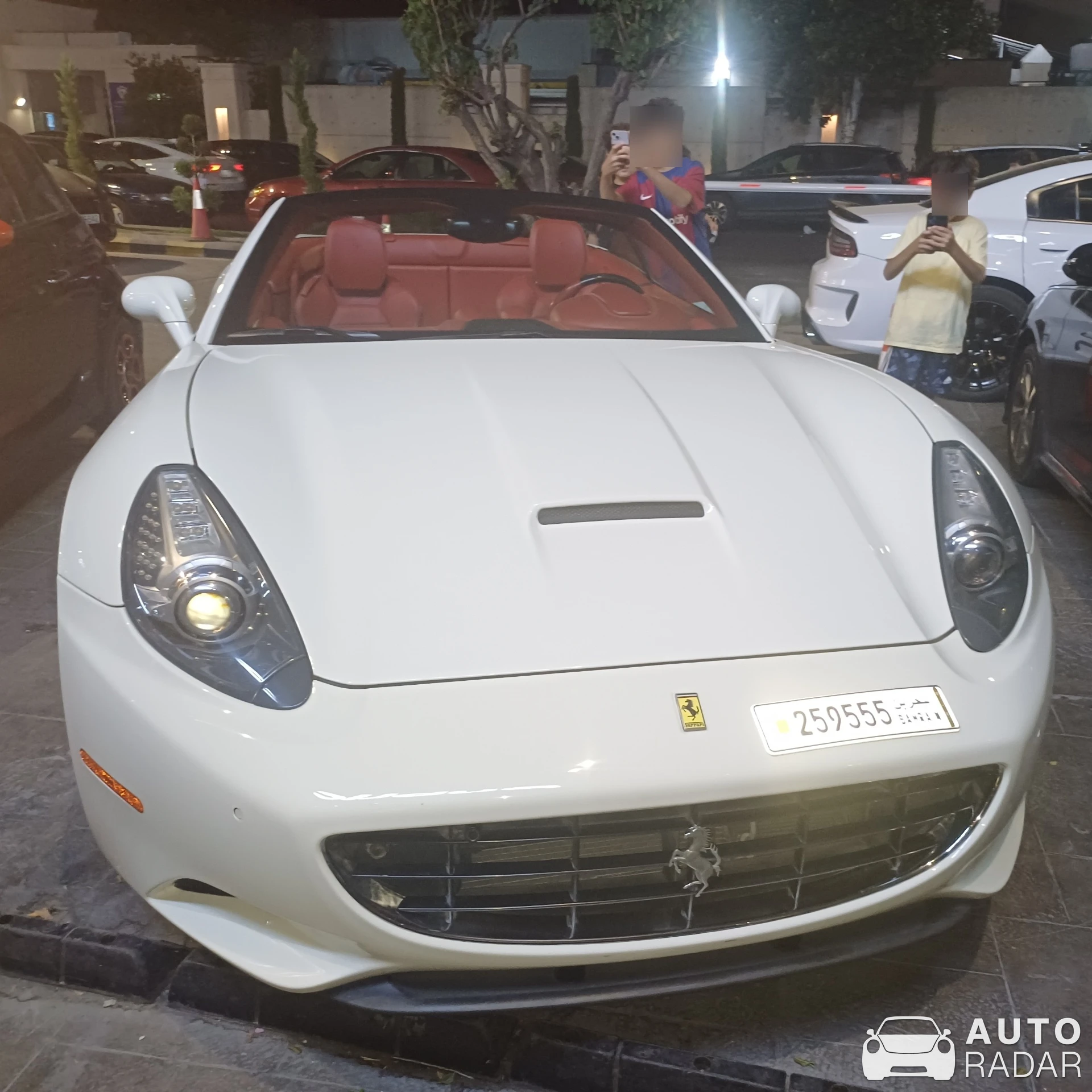 Ferrari California spotted in Amman, Jordan