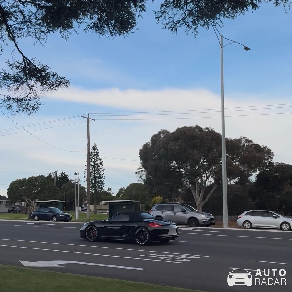 Porsche 981 Boxster GTS spotted in Leopold
