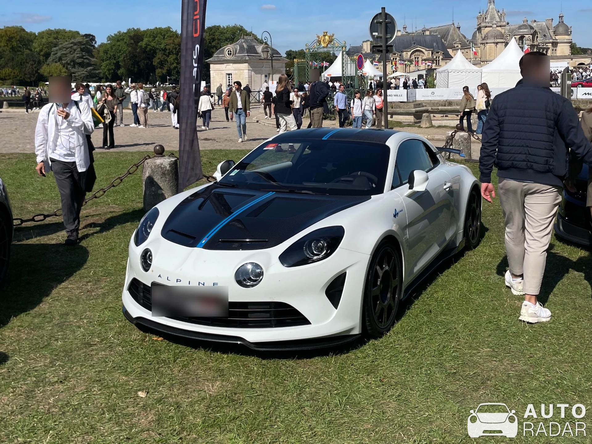 Alpine A110 R Le Mans spotted in Chantilly, France