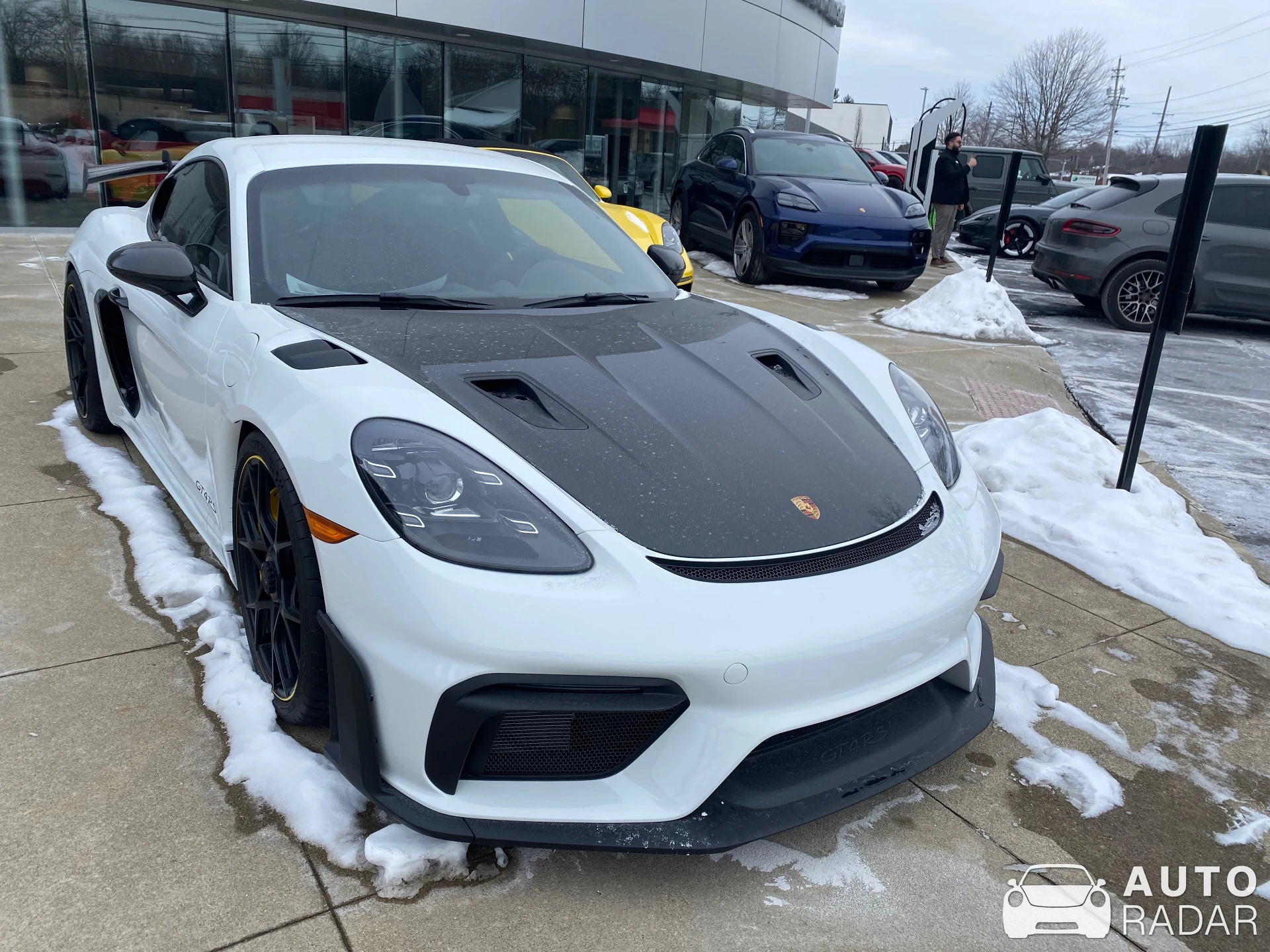 Porsche 718 Cayman GT4 RS spotted in North Olmsted, United States