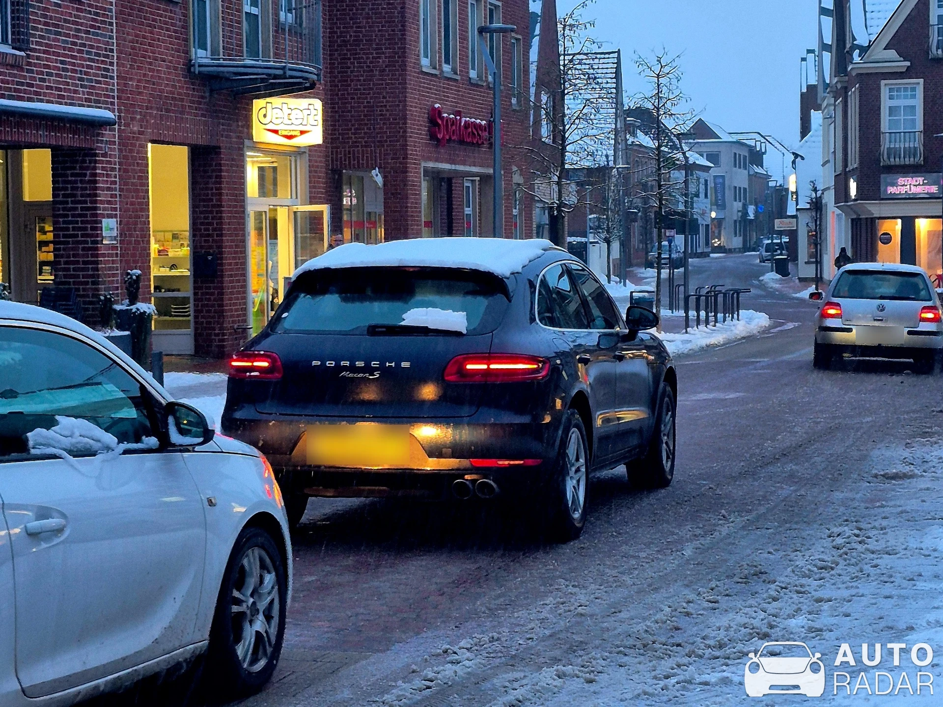 Porsche Macan S spotted in Haselünne, Germany
