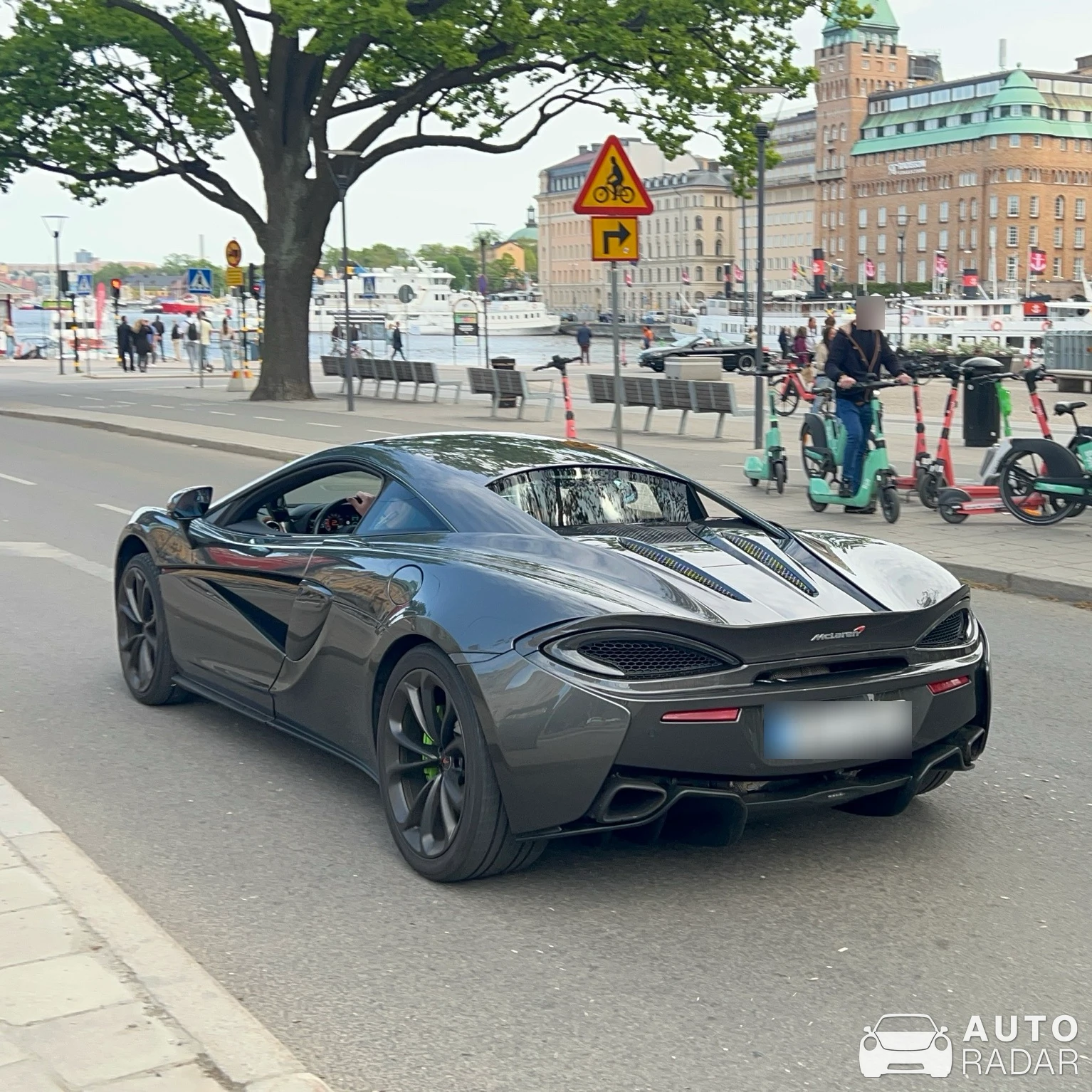 McLaren 540C spotted in Östermalm, Sweden