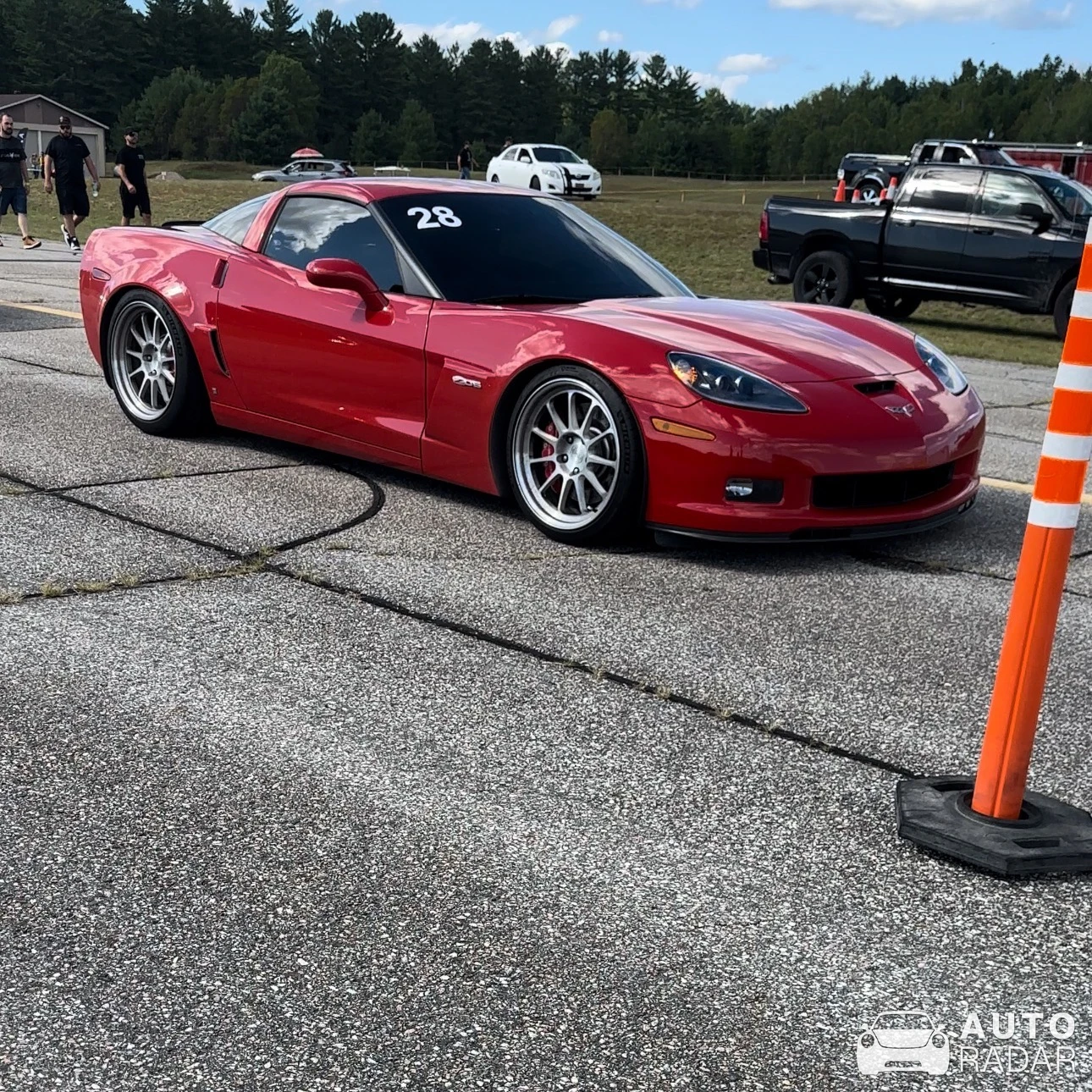 Chevrolet Corvette C6 Z06 spotted in Messines