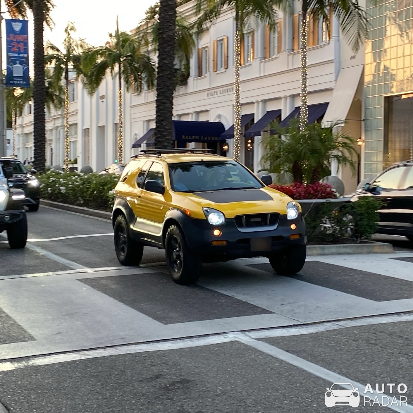 Isuzu VehiCROSS spotted in Beverly Hills