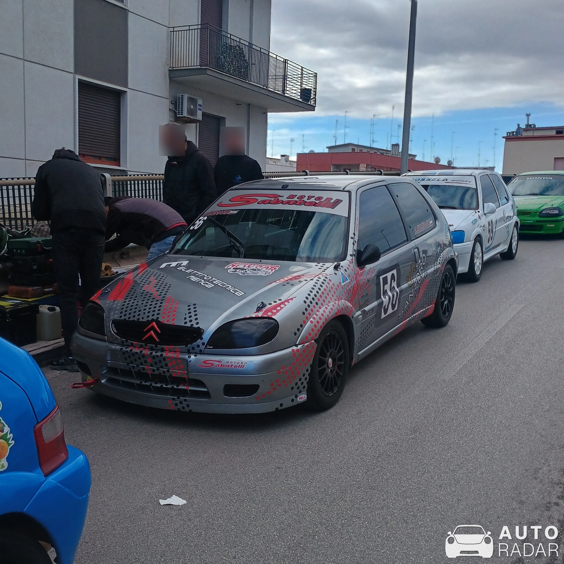 Citroën Saxo VTS spotted in Bari