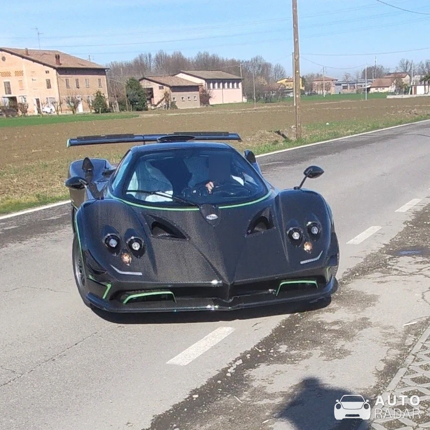 Pagani Zonda 760 LH spotted in Ravarino