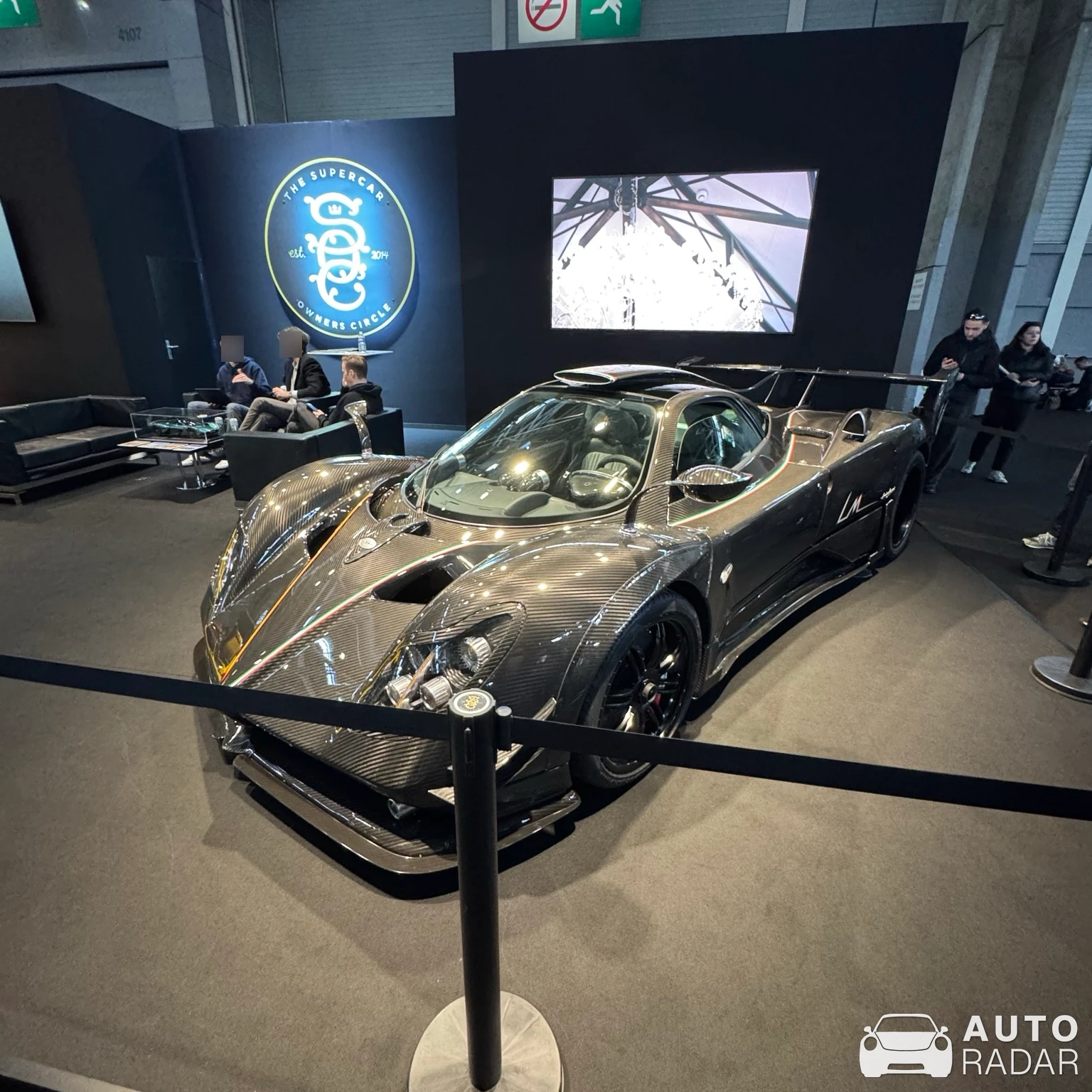 Pagani Zonda 760 LH spotted in Bécheresse