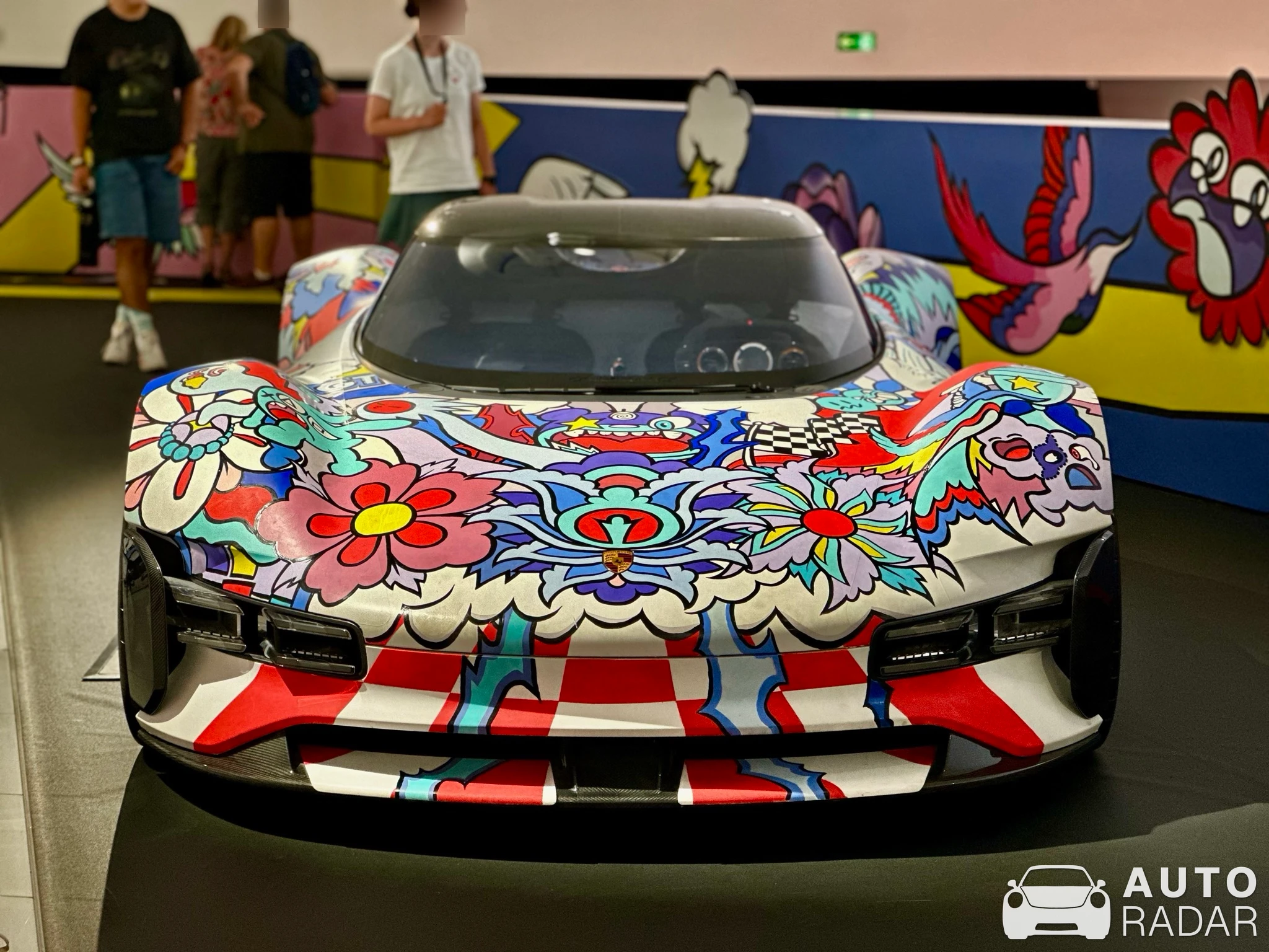 Porsche Vision spotted in Stuttgart