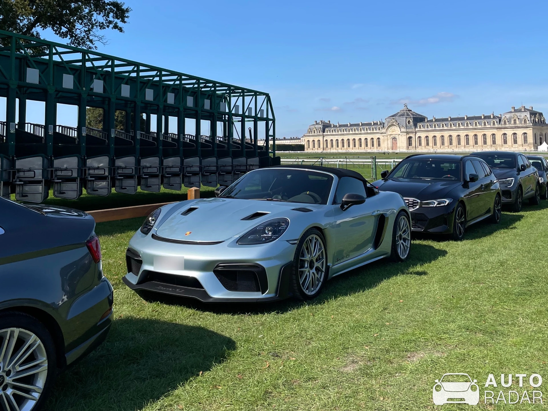 Porsche 718 Spyder RS spotted in Chantilly, France