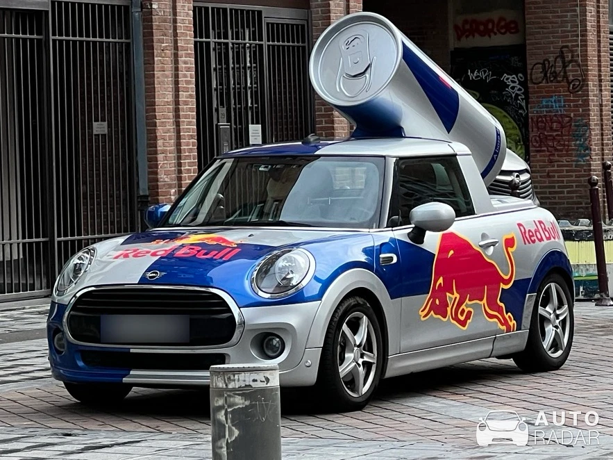 Mini Cooper Red Bull spotted in Lille, France