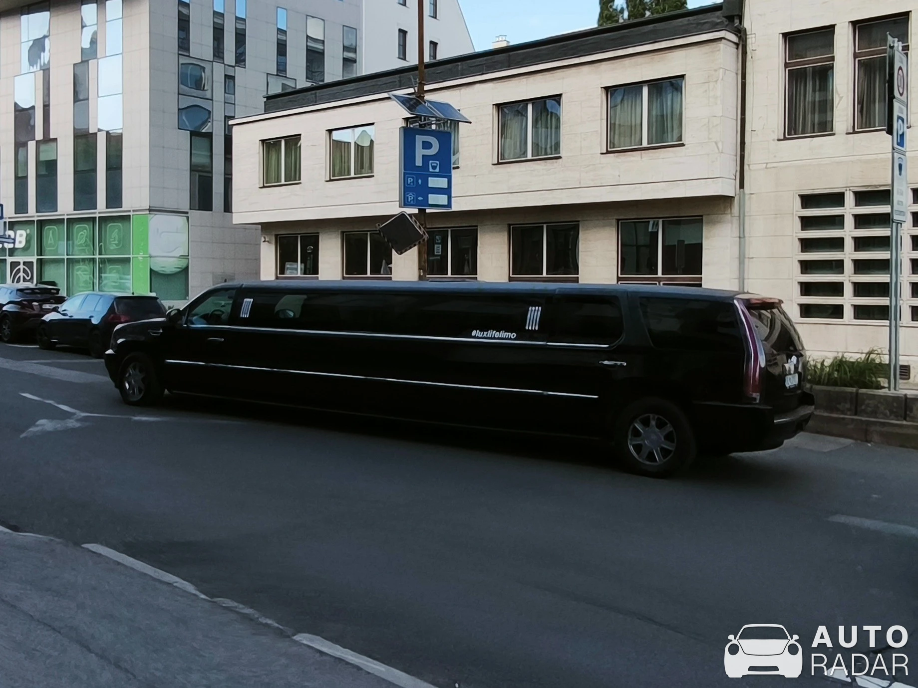 Cadillac Escalade Limousine spotted