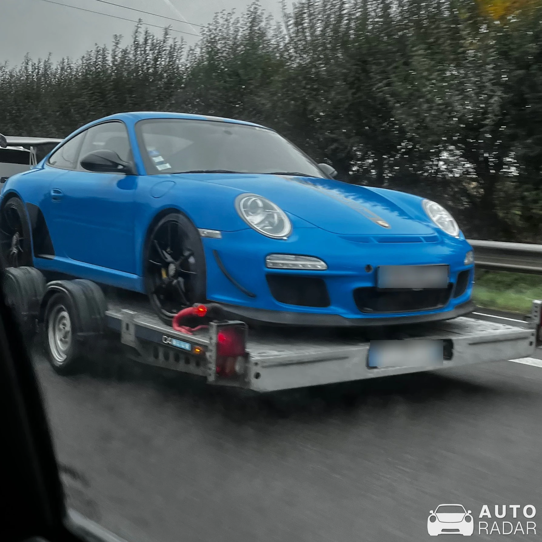 Porsche 997 GT3 RS spotted in Mouen, France