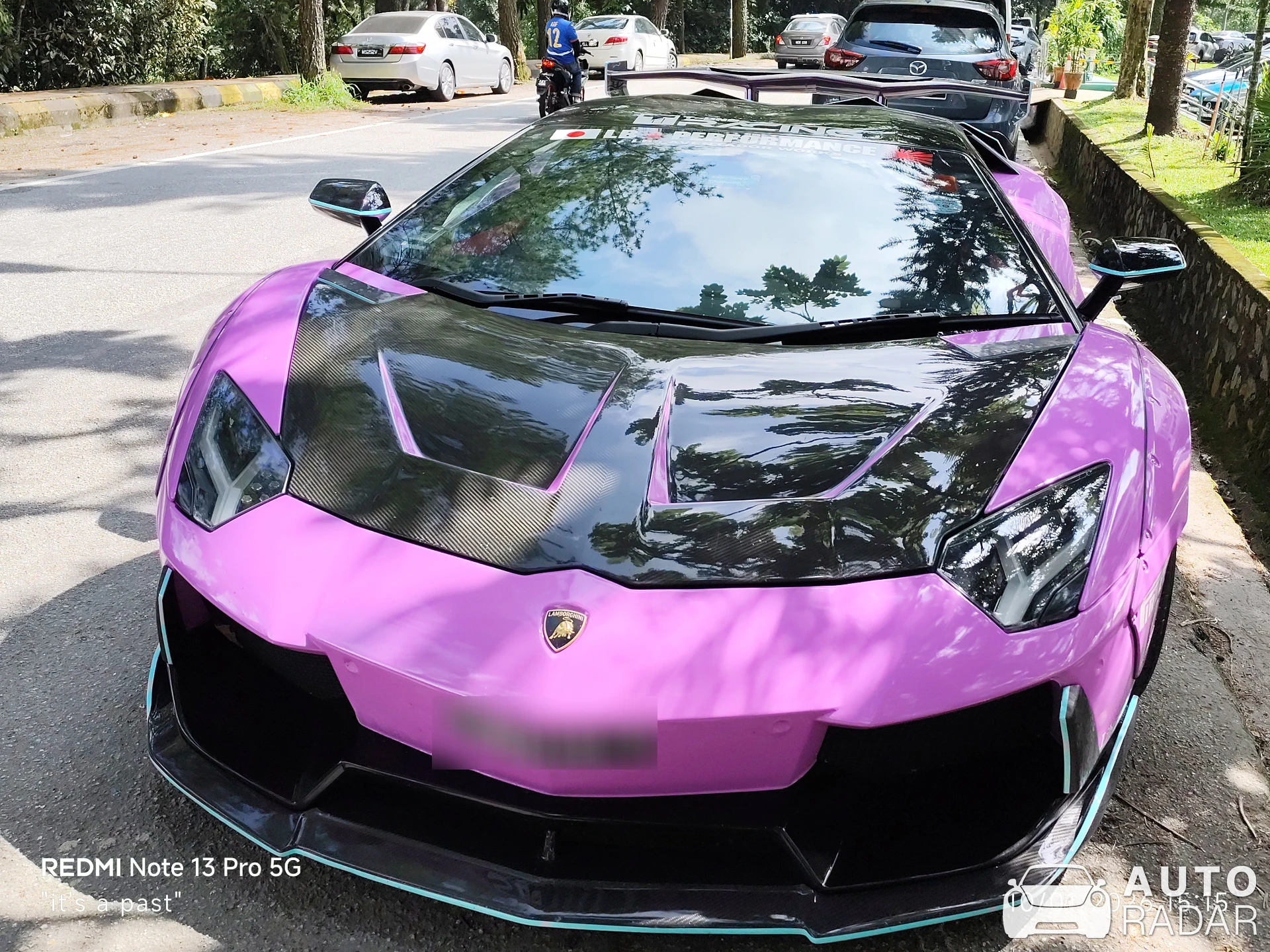 Lamborghini Aventador LP700-4 Roadster Liberty Walk LB Performance Wide Body spotted in Genting Highlands