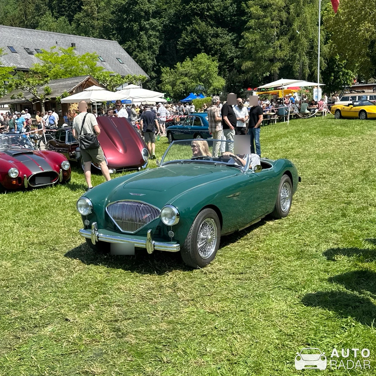 Austin-Healey 100/4 spotted in Dürnten