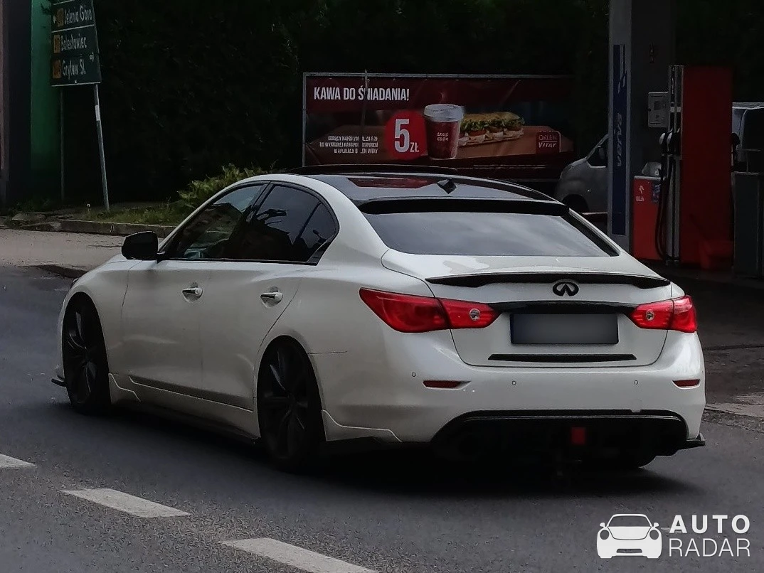 Infiniti Q50S spotted in Lwówek Śląski
