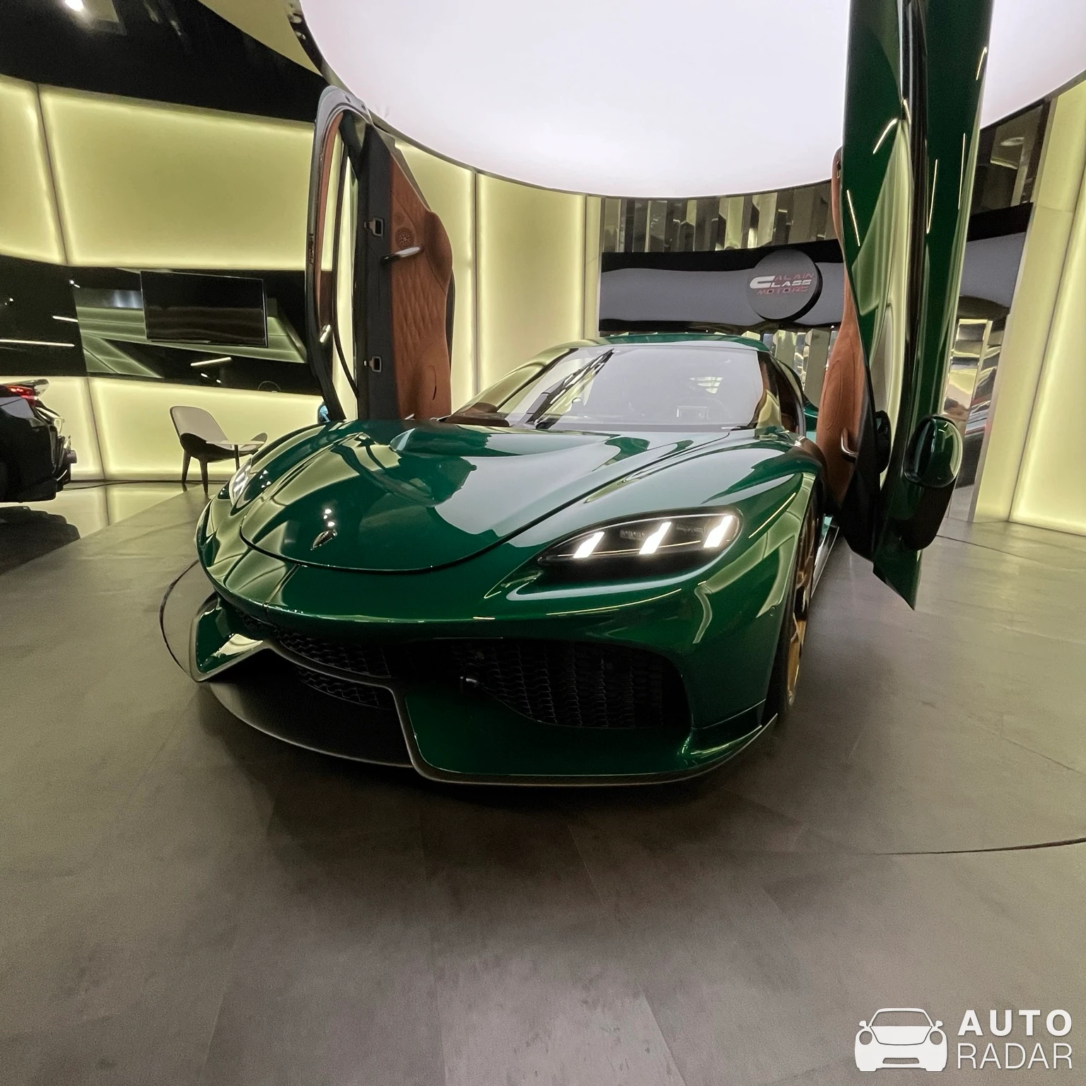 Koenigsegg Gemera spotted in Dubai, United Arab Emirates