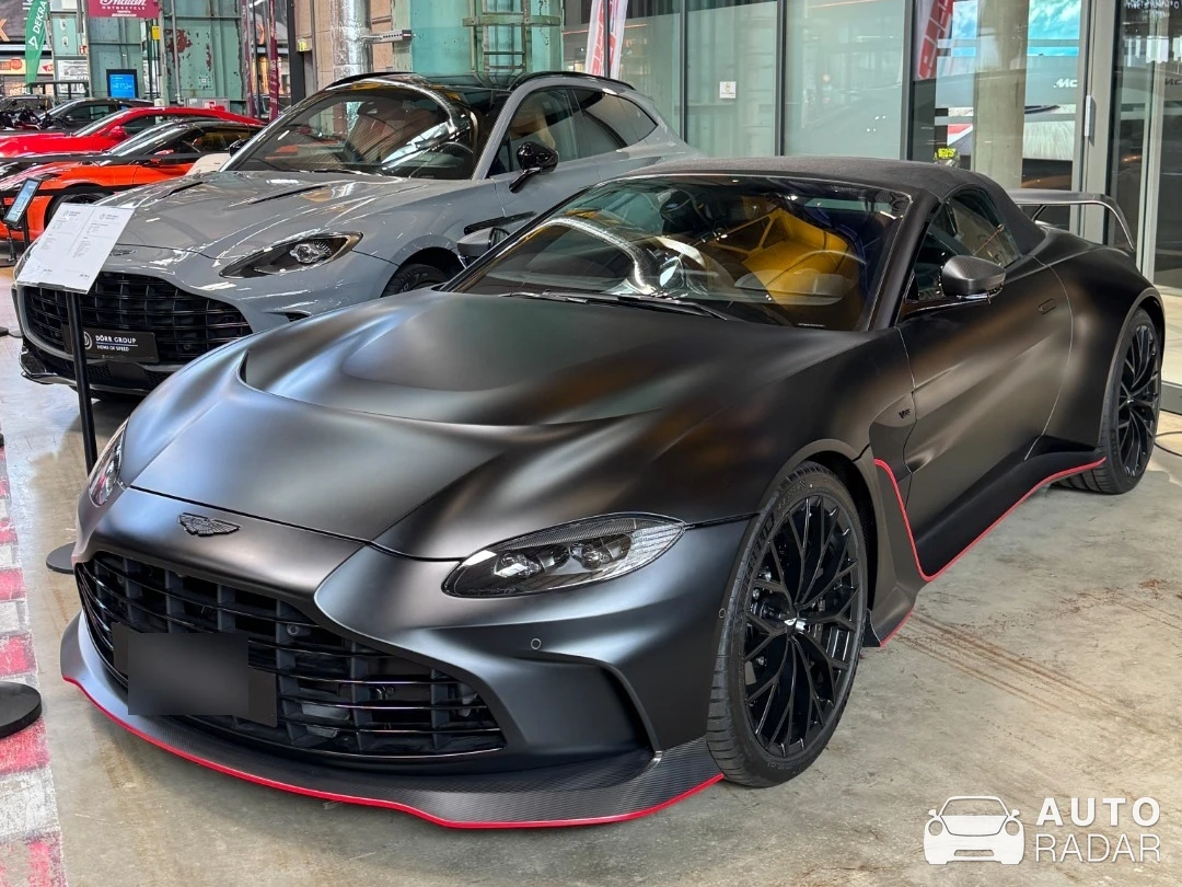 Aston Martin V8 Vantage AMR spotted in Böblingen