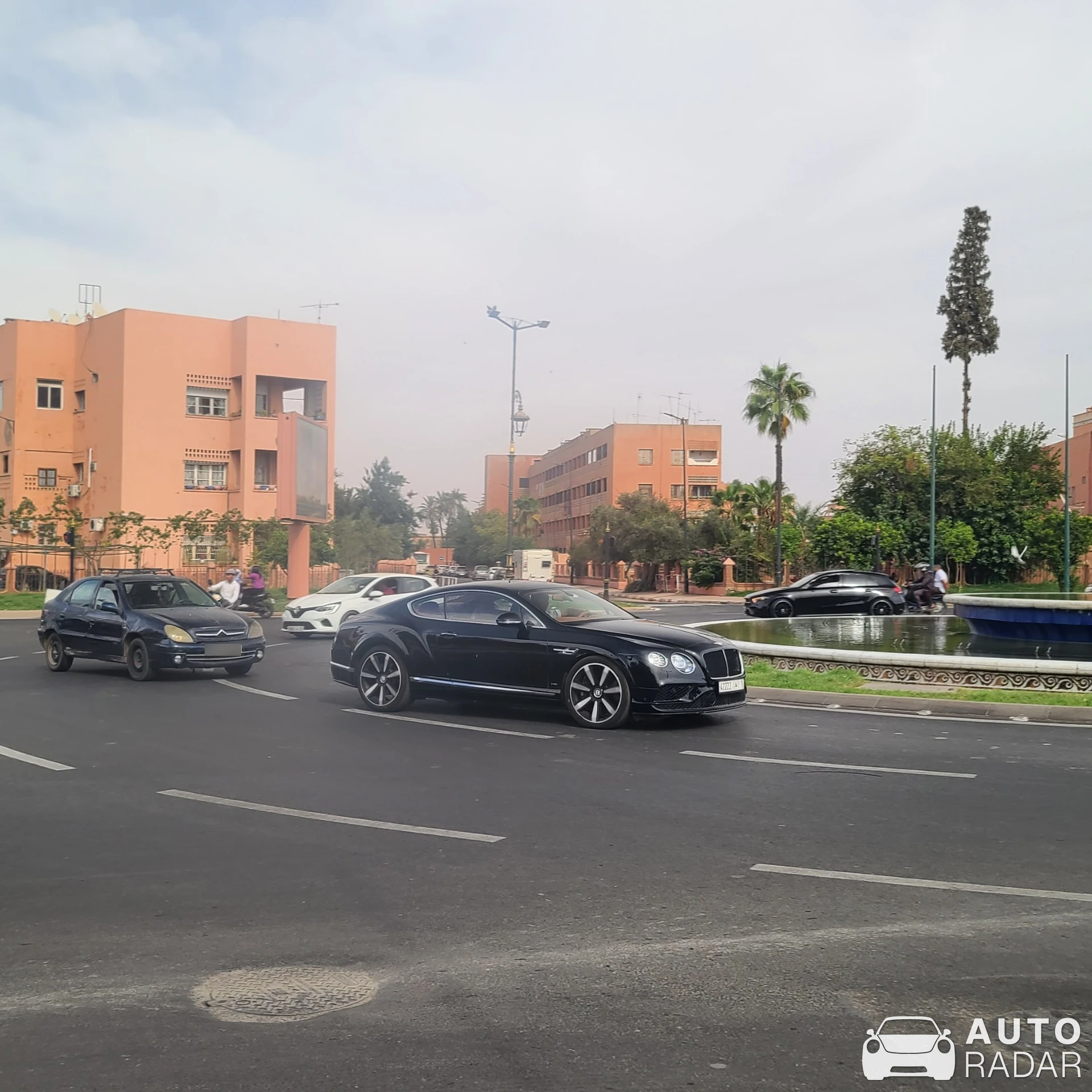 Bentley Continental GT V8 S 2016 spotted in Marrakesh