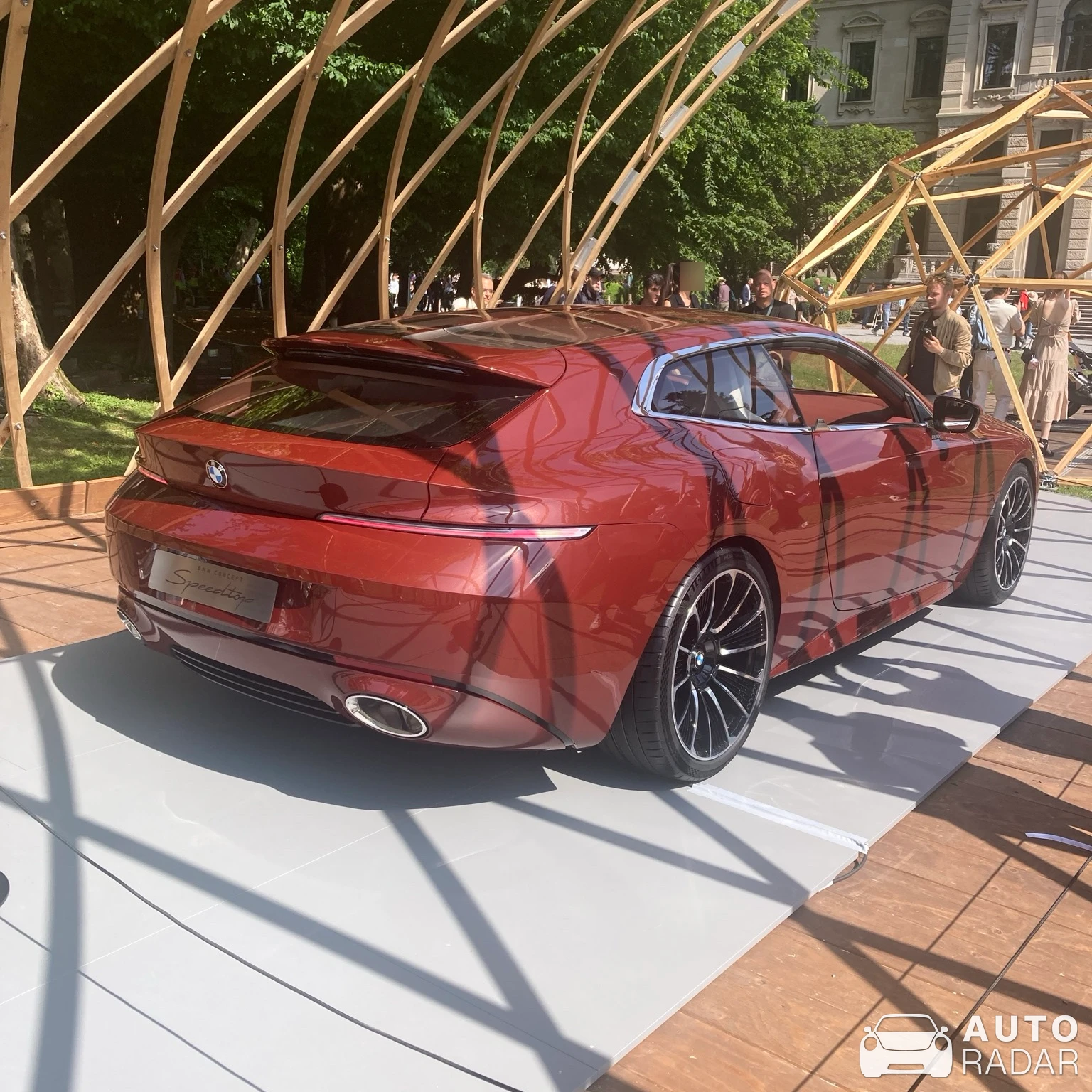 BMW Speedtop spotted in Cernobbio