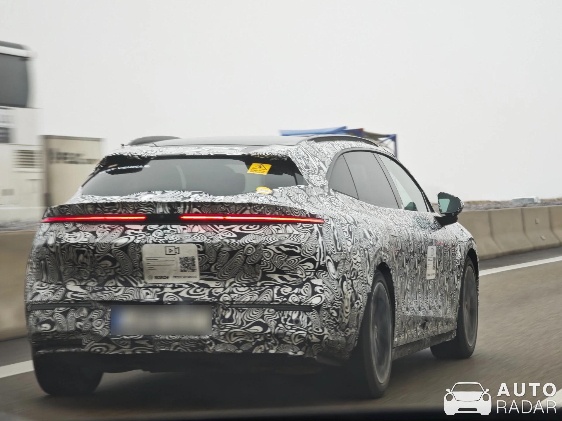 Audi Q6 E-Tron spotted in Dornstadt