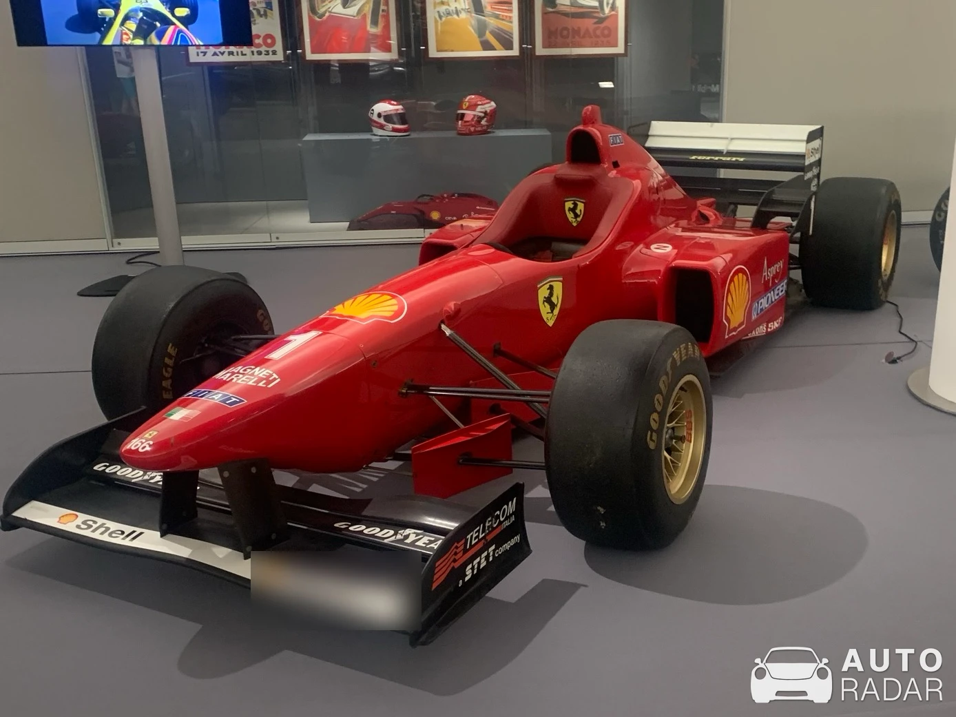 Ferrari F310 spotted in Monaco