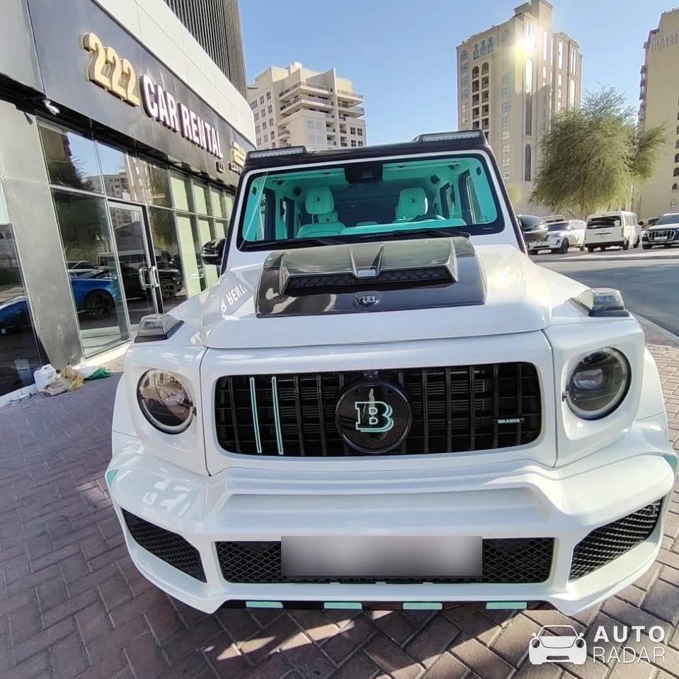 Mercedes-AMG Brabus G 63 2016 spotted in Dubai, United Arab Emirates