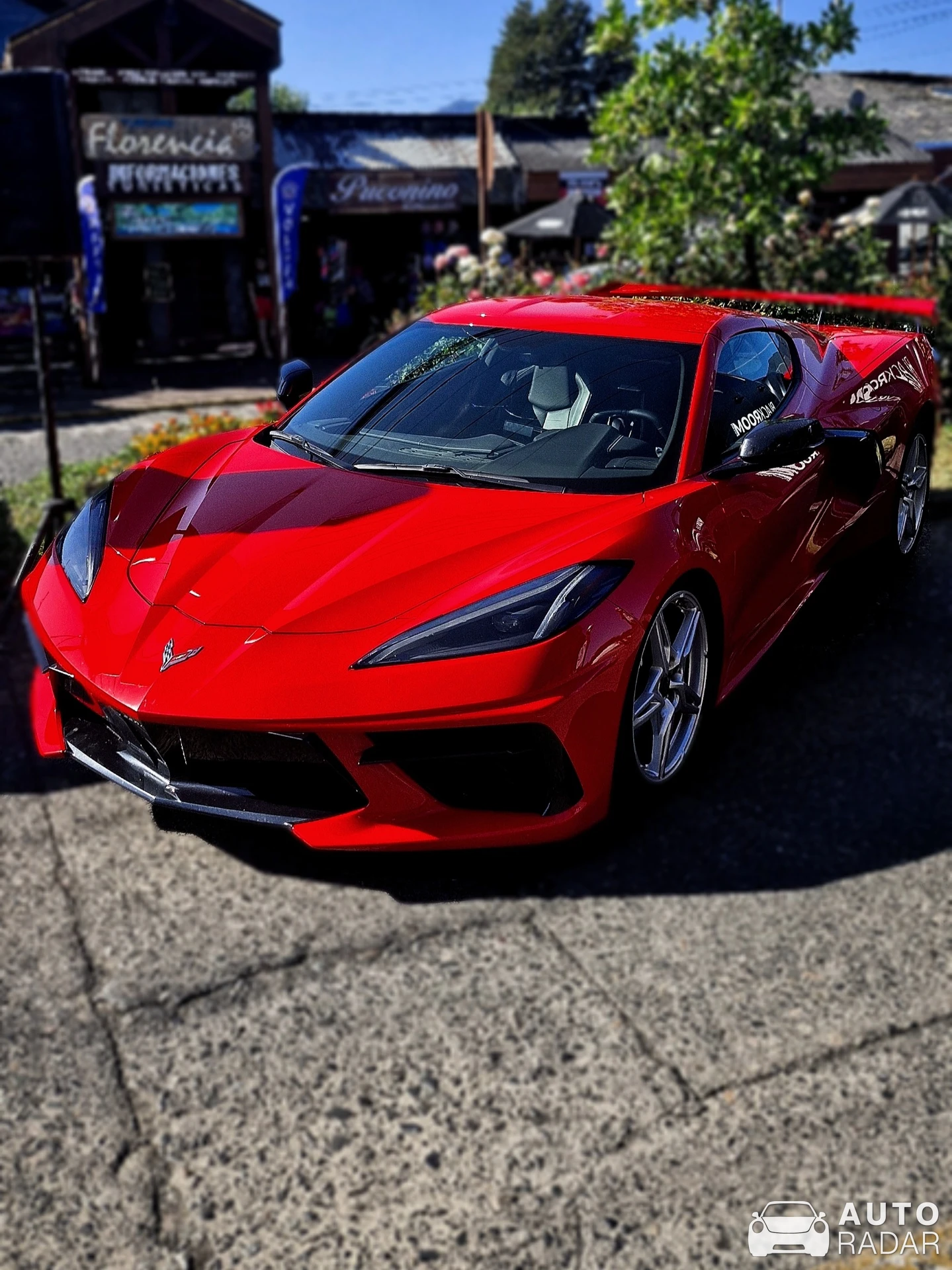 Chevrolet Corvette C8 Stingray spotted in Pucón