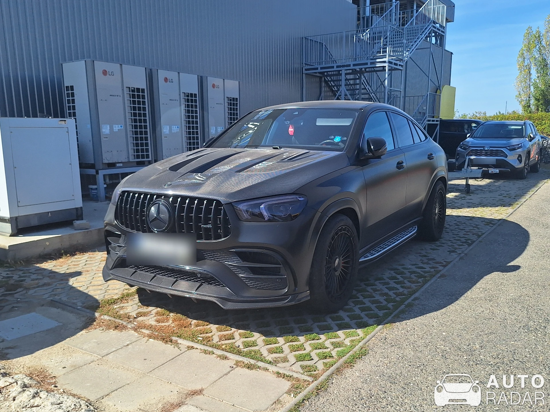Mercedes-AMG GLE 63 S Coupé C167 Larte Design spotted in Bucharest, Romania