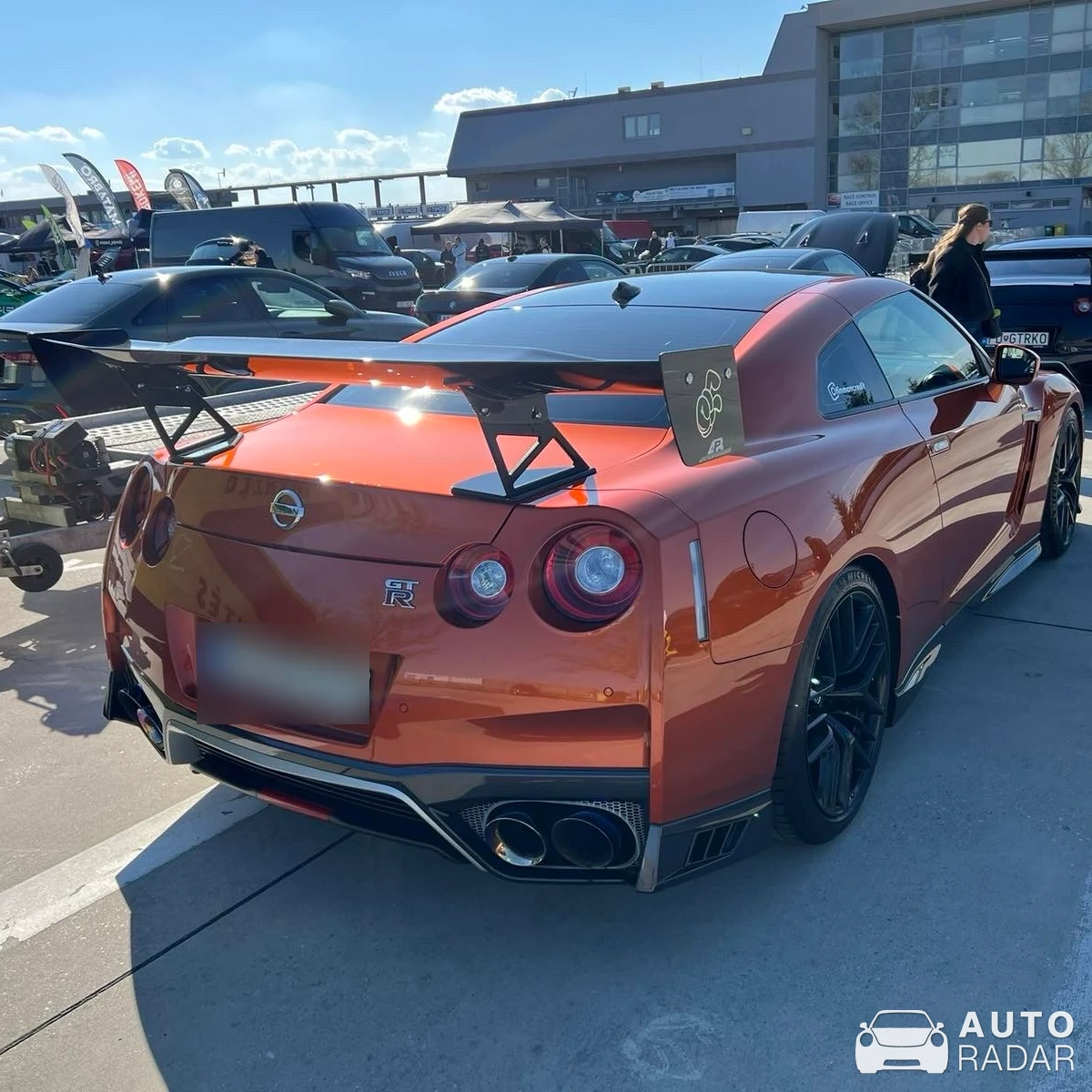 Nissan GT-R R35 spotted in Székesfehérvár