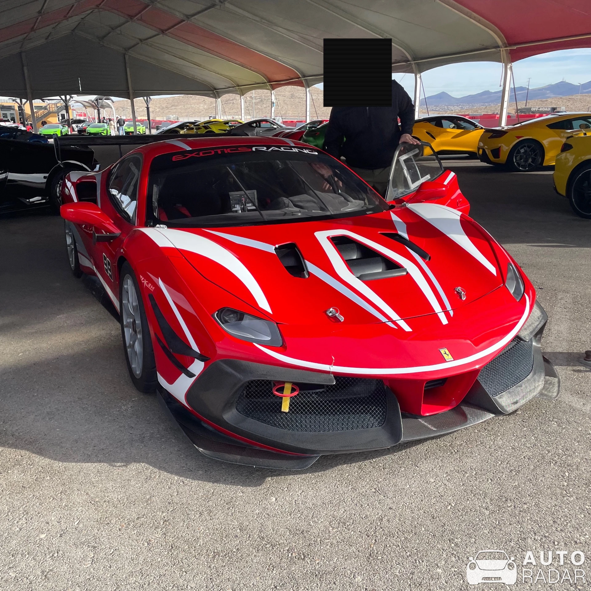 Ferrari 488 Challenge EVO spotted in Las Vegas, United States