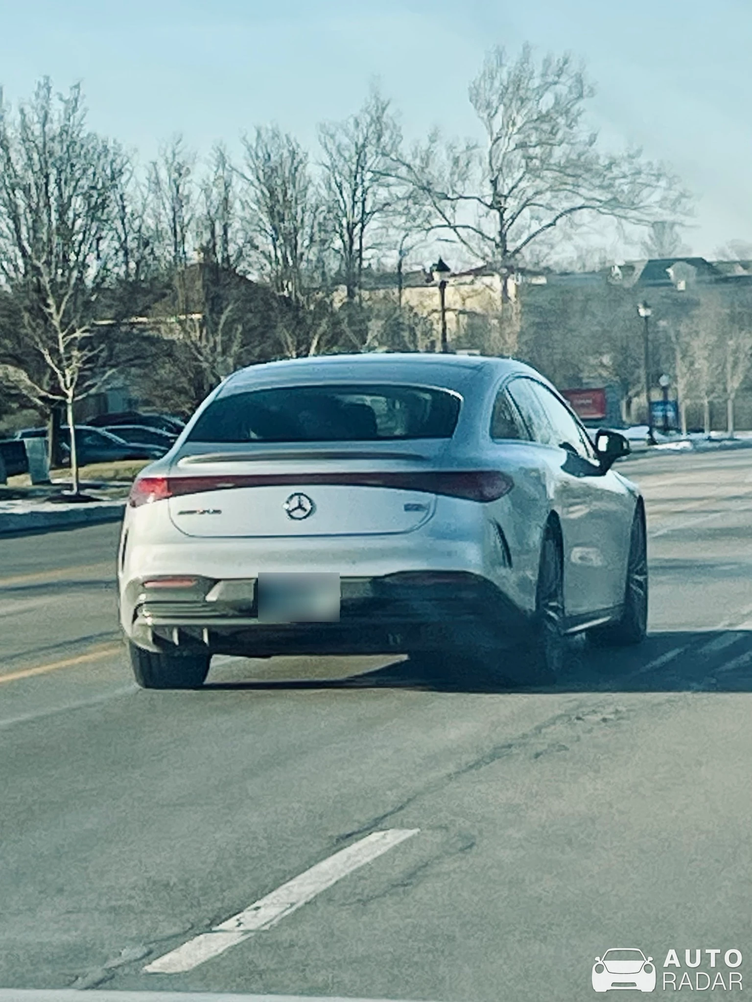Mercedes-Benz EQS 53 spotted in Mason
