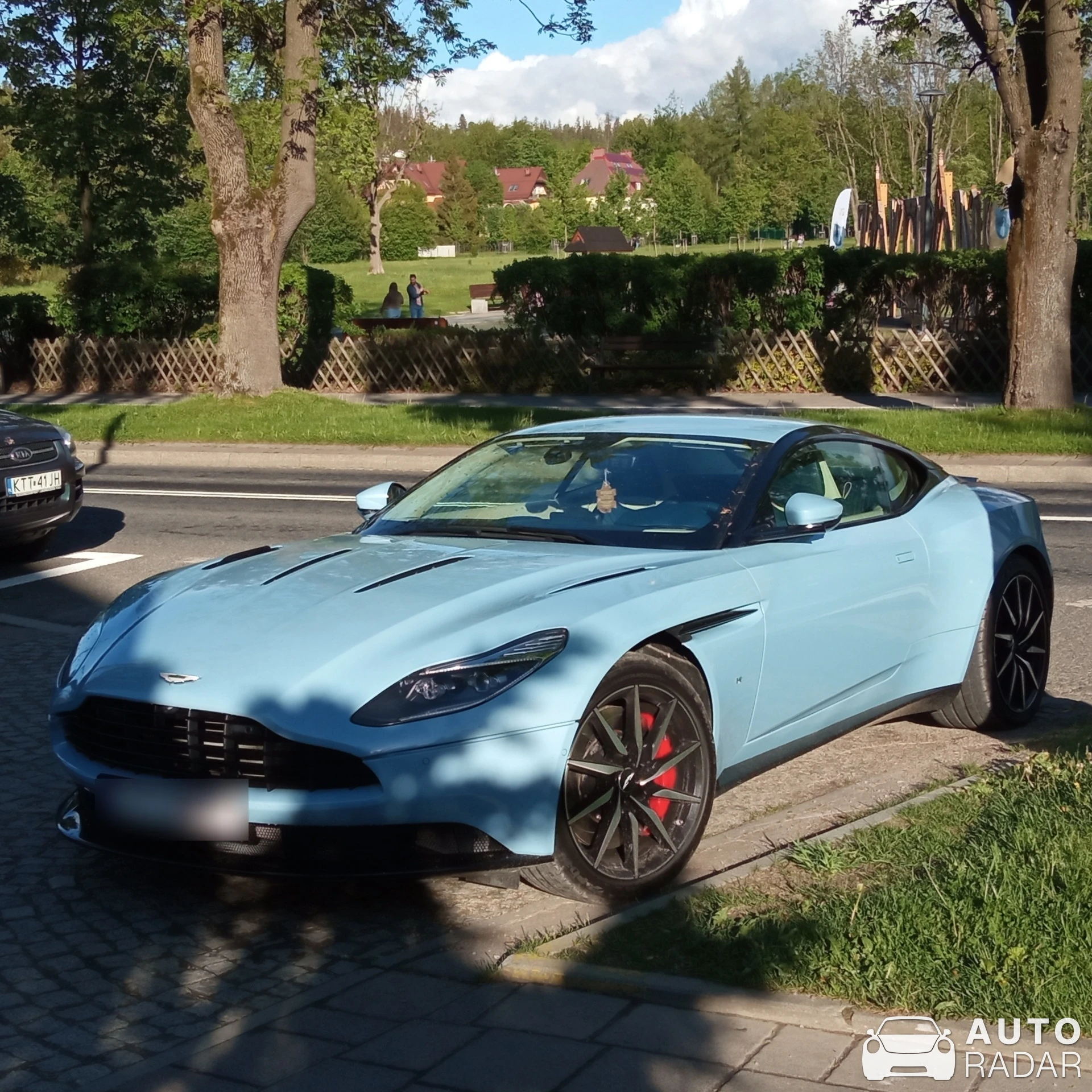 Aston Martin DB11 spotted in Zakopane, Poland