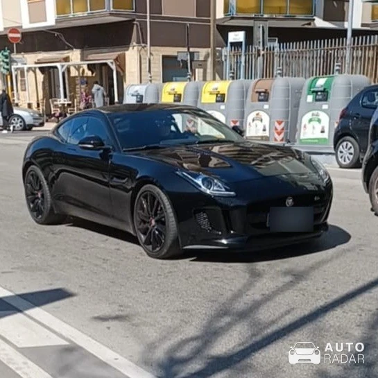 Jaguar F-Type S Coupé spotted in Bari, Italy
